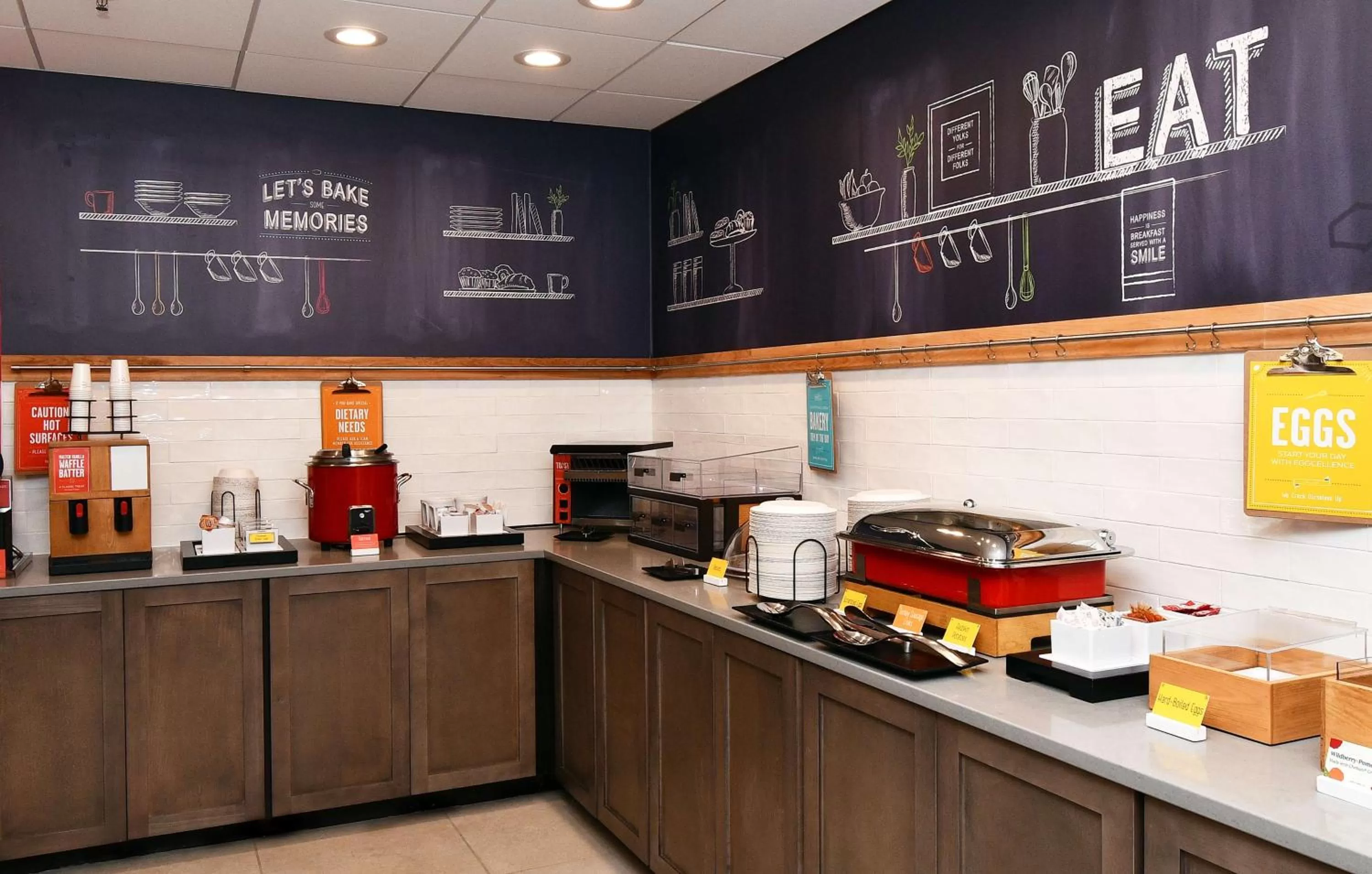 Breakfast in Hampton Inn Santee-I-95