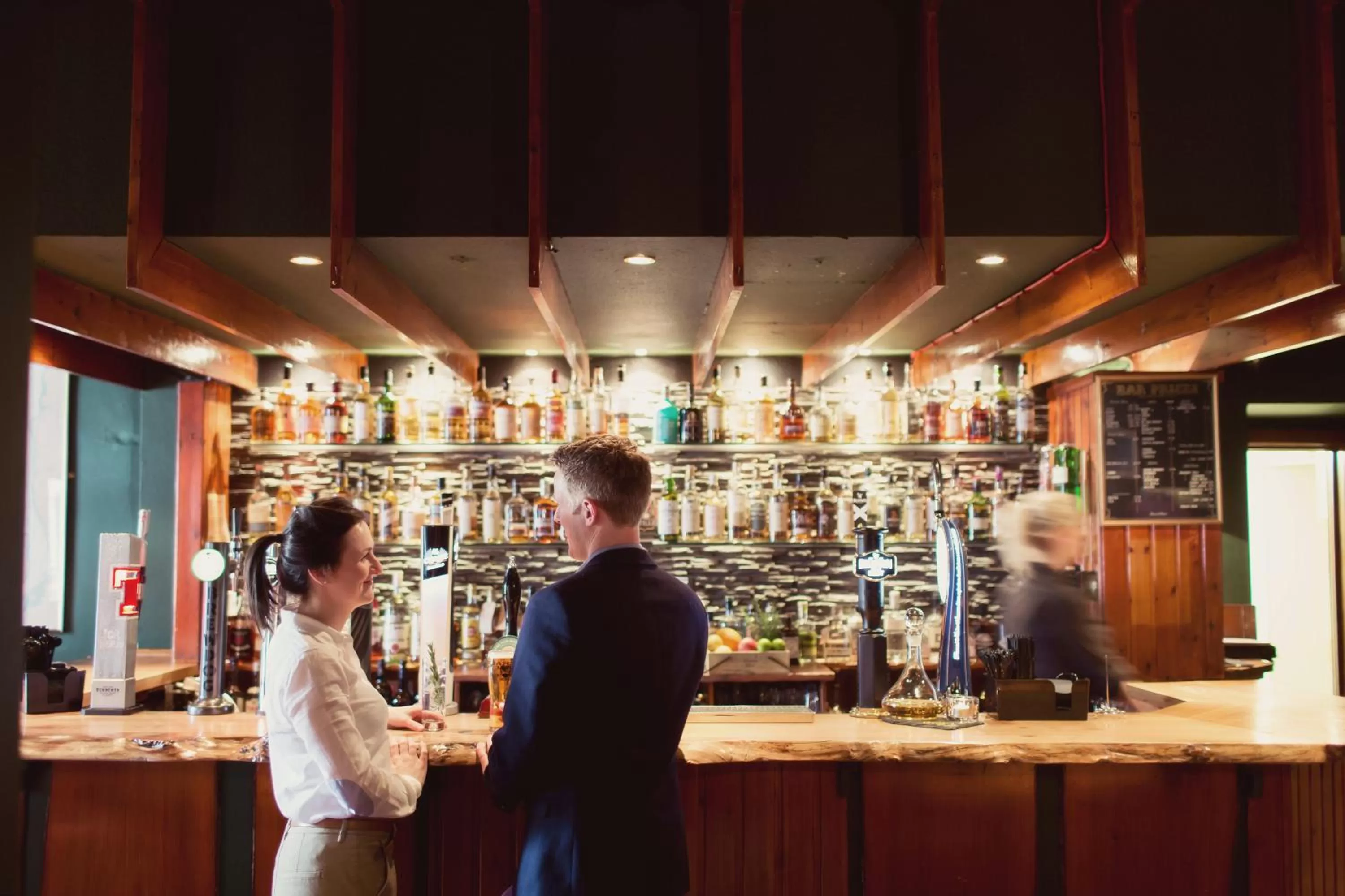 Alcoholic drinks in The Inverkip Restaurant, Bar & Hotel