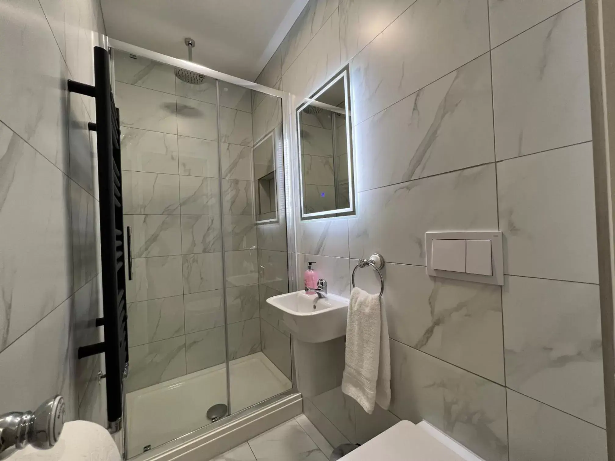 Shower, Bathroom in Winckley Square Residences