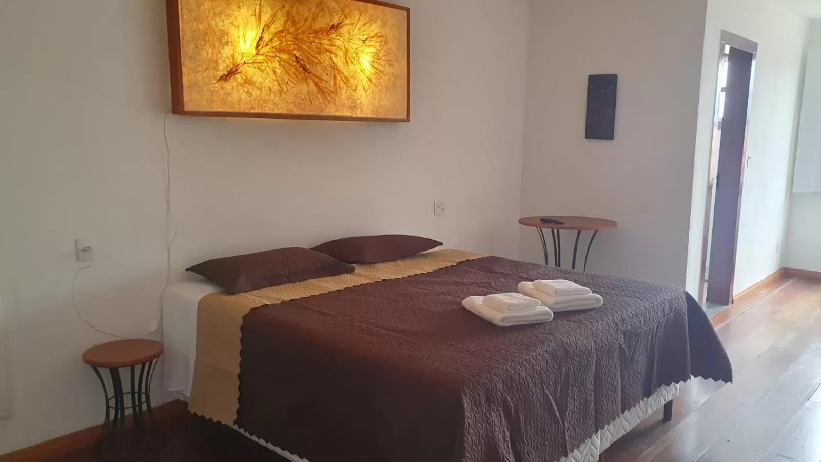 Bed in Mirante Mineiro Pousada