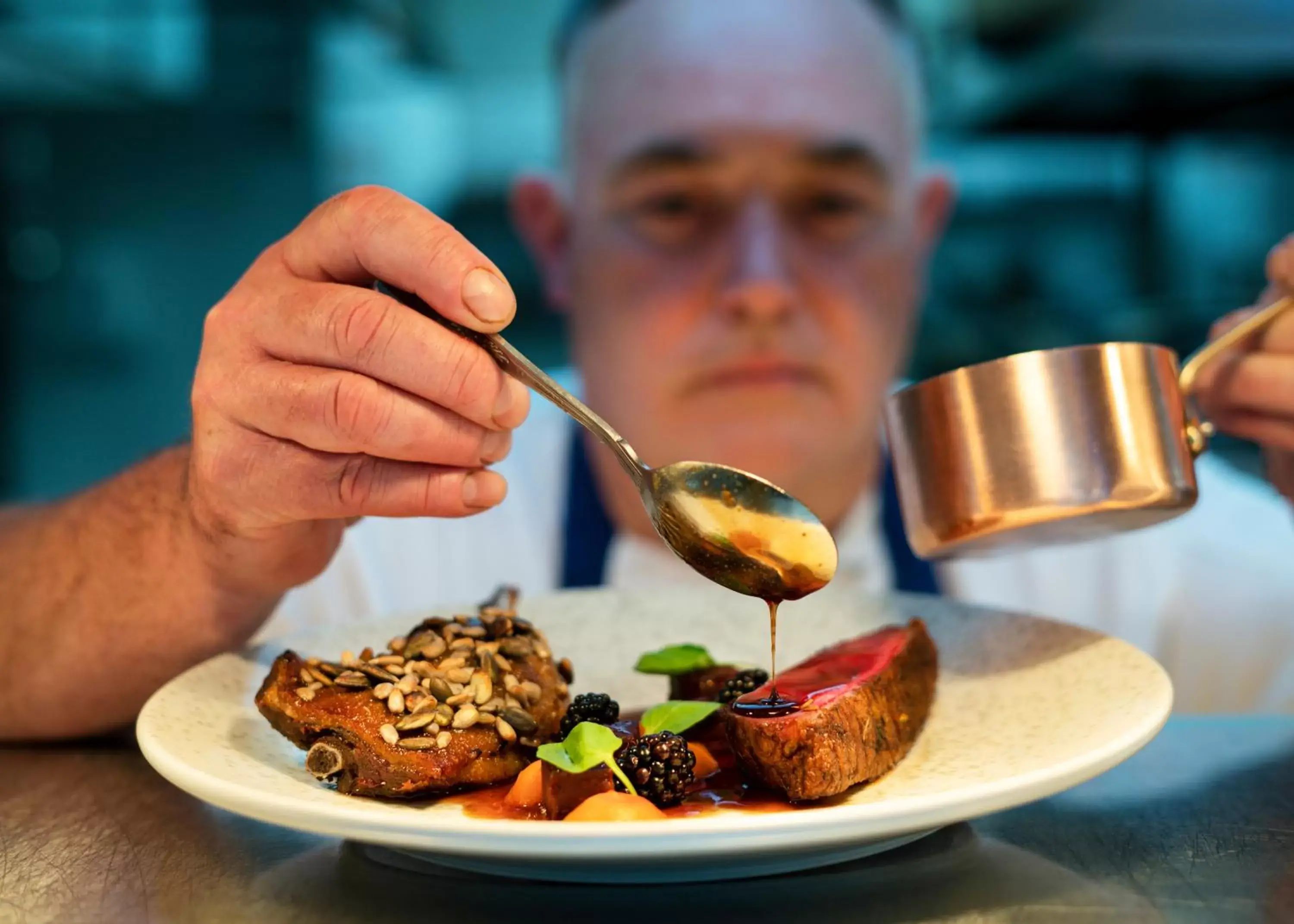 Food close-up in Ballymascanlon Hotel and Golf Resort