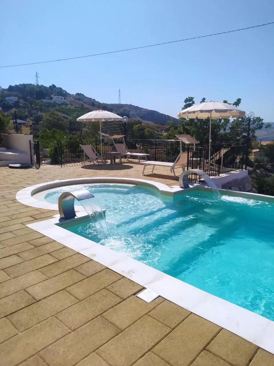 Pool view, Swimming Pool in B&B Vento di Scirocco