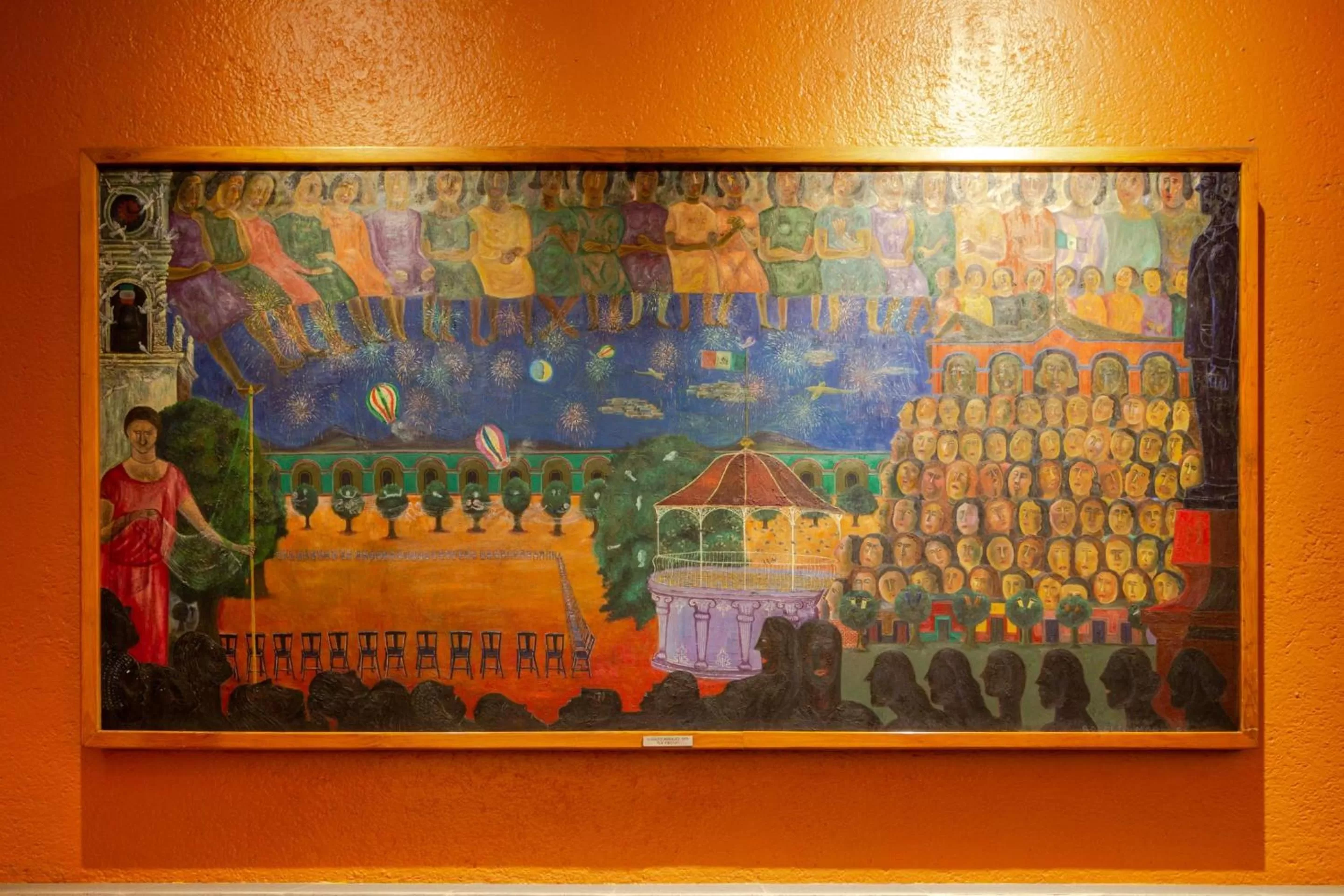 Decorative detail in Camino Real Polanco Mexico