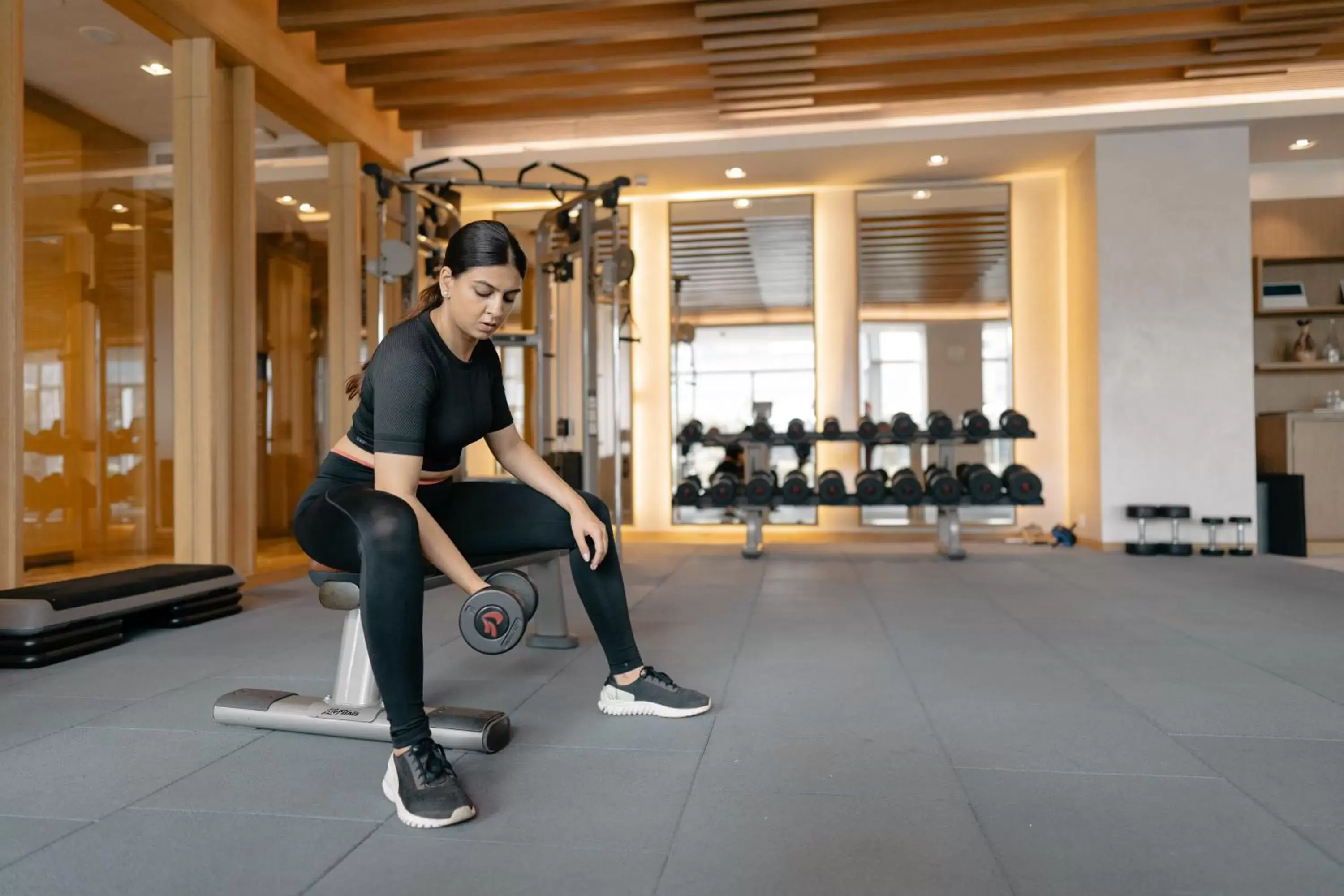 Fitness centre/facilities, Fitness Center/Facilities in Hyatt Regency Ahmedabad