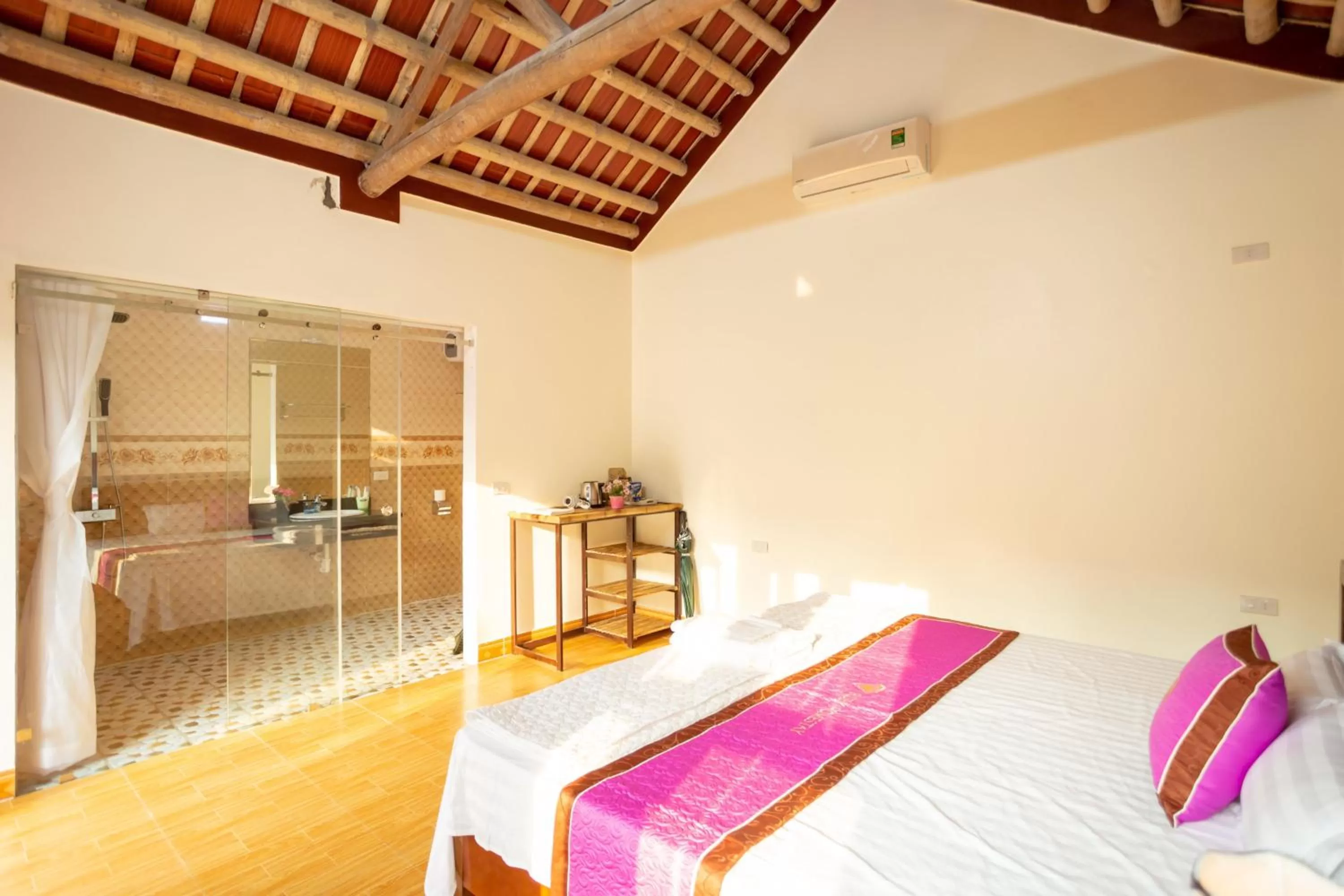 Bed in Ruby Homestay