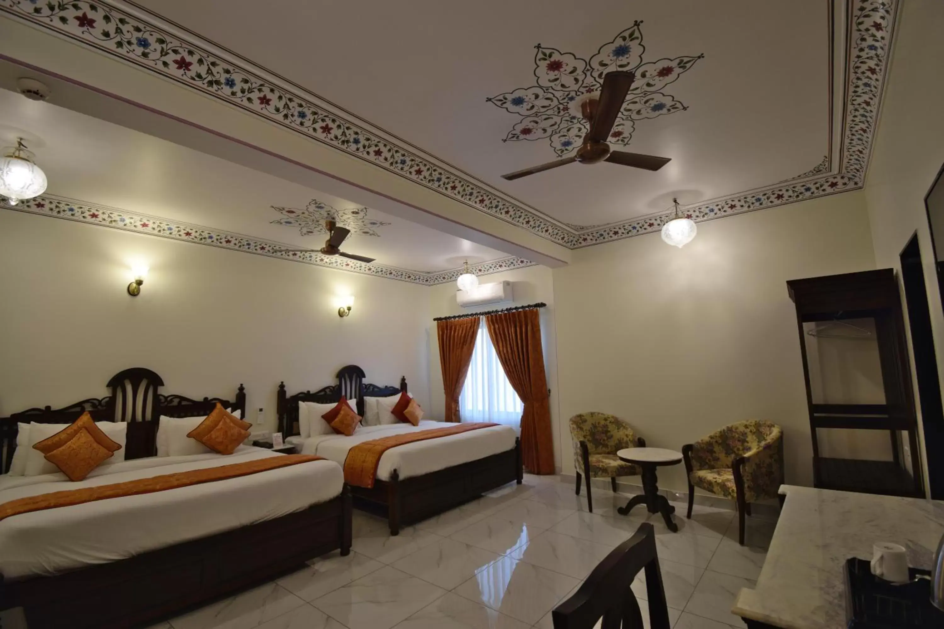 Bedroom, Bed in Umaid Residency - A Regal Heritage Home