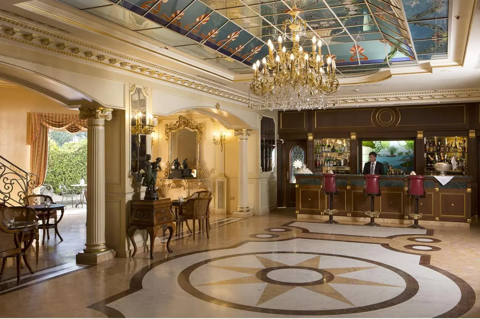 Lobby or reception, Restaurant/Places to Eat in Grand Hotel Vanvitelli