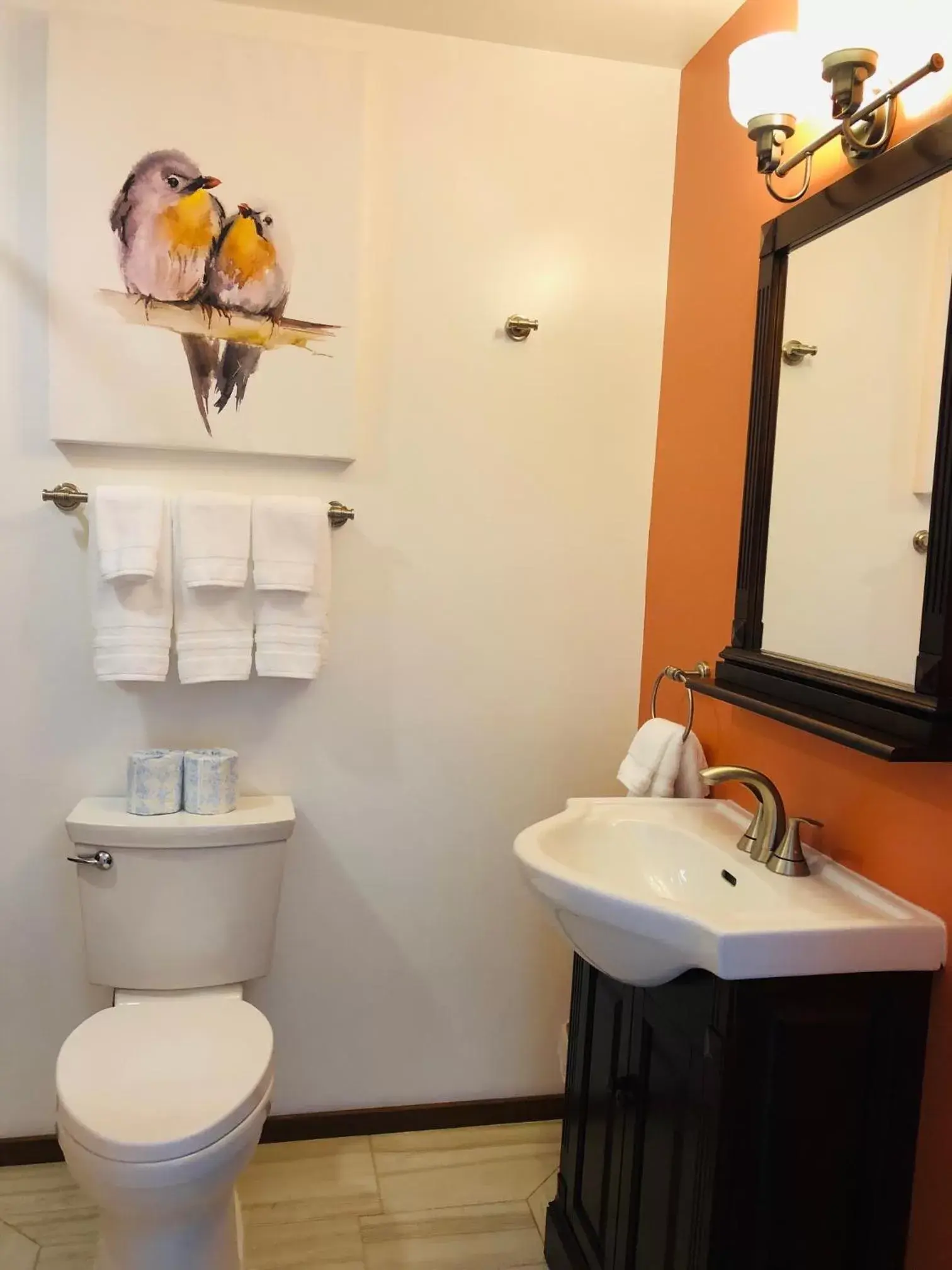 Bathroom in Seafoam Lodge