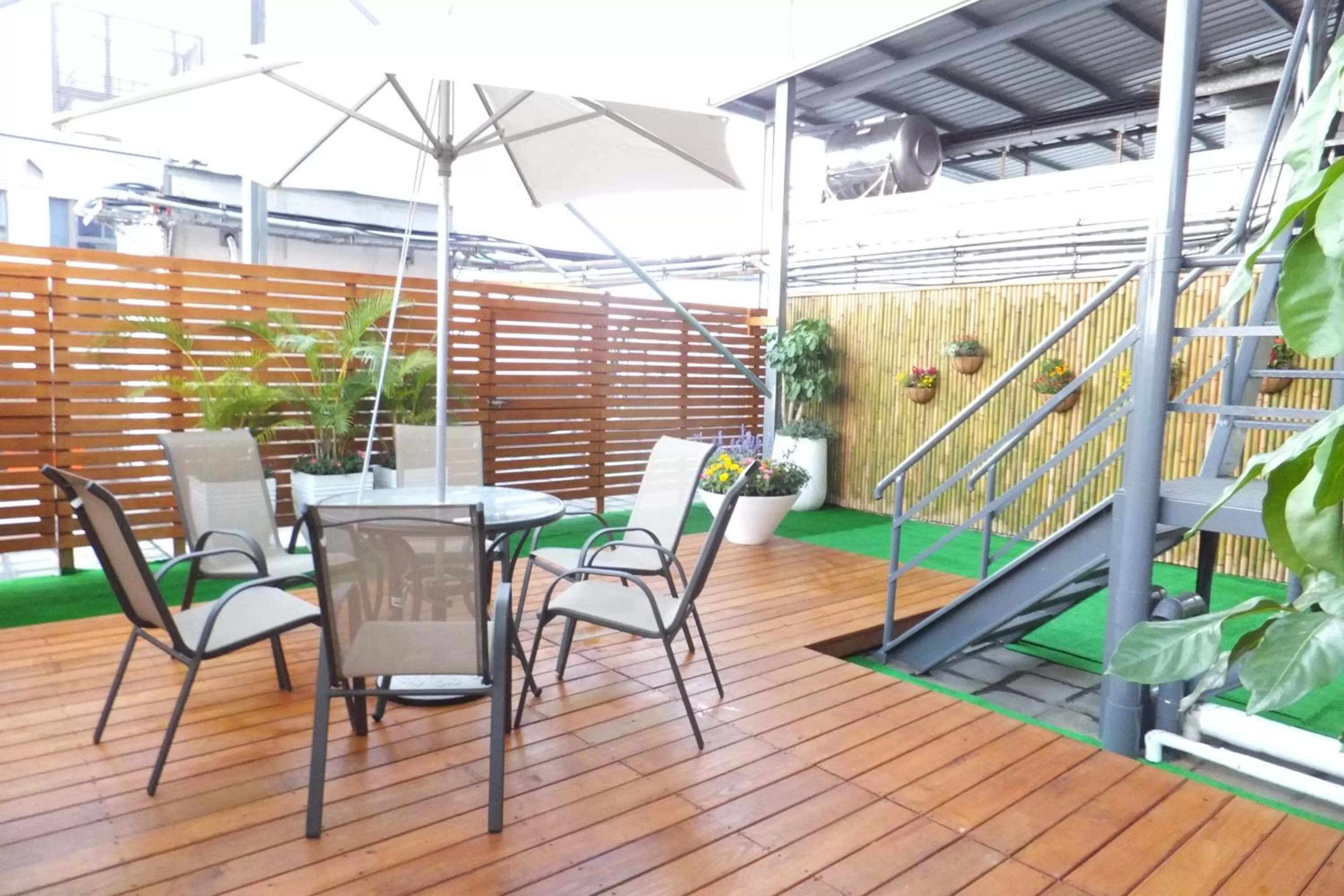 Patio in Kaohsiung Ahotel