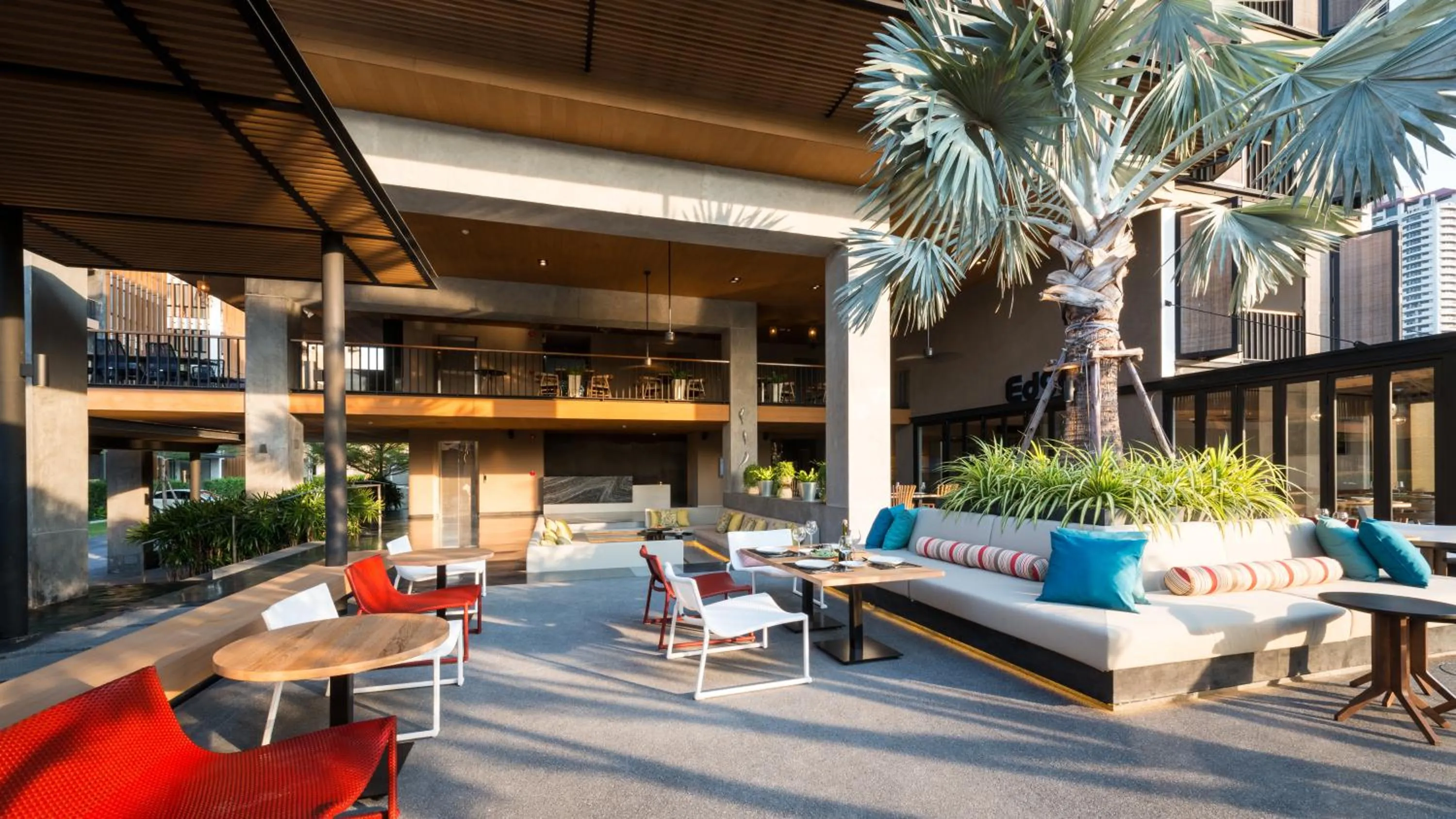 Patio in The Silver Palm Wellness Resort