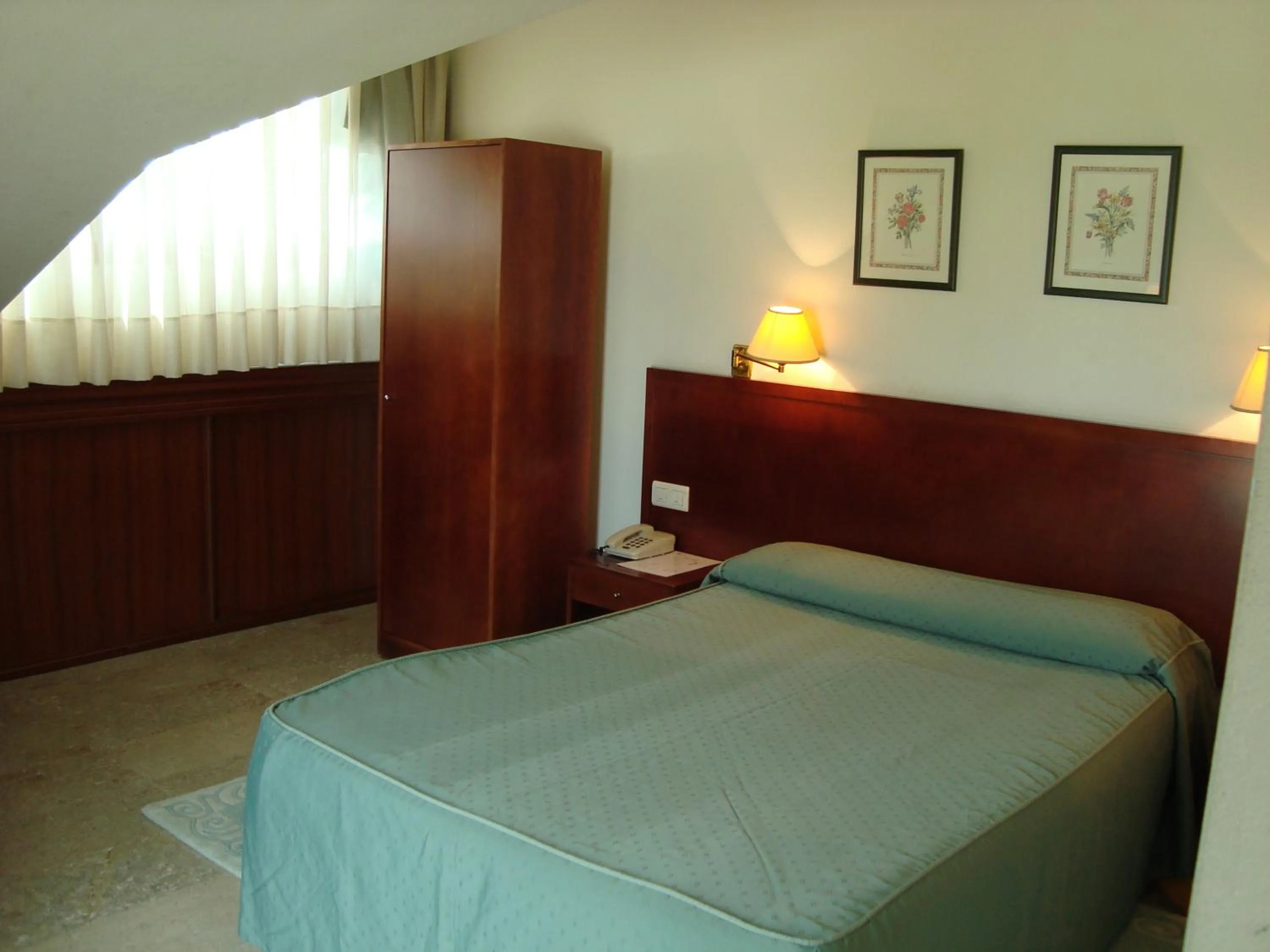 Bed in Hotel Bahía Bayona