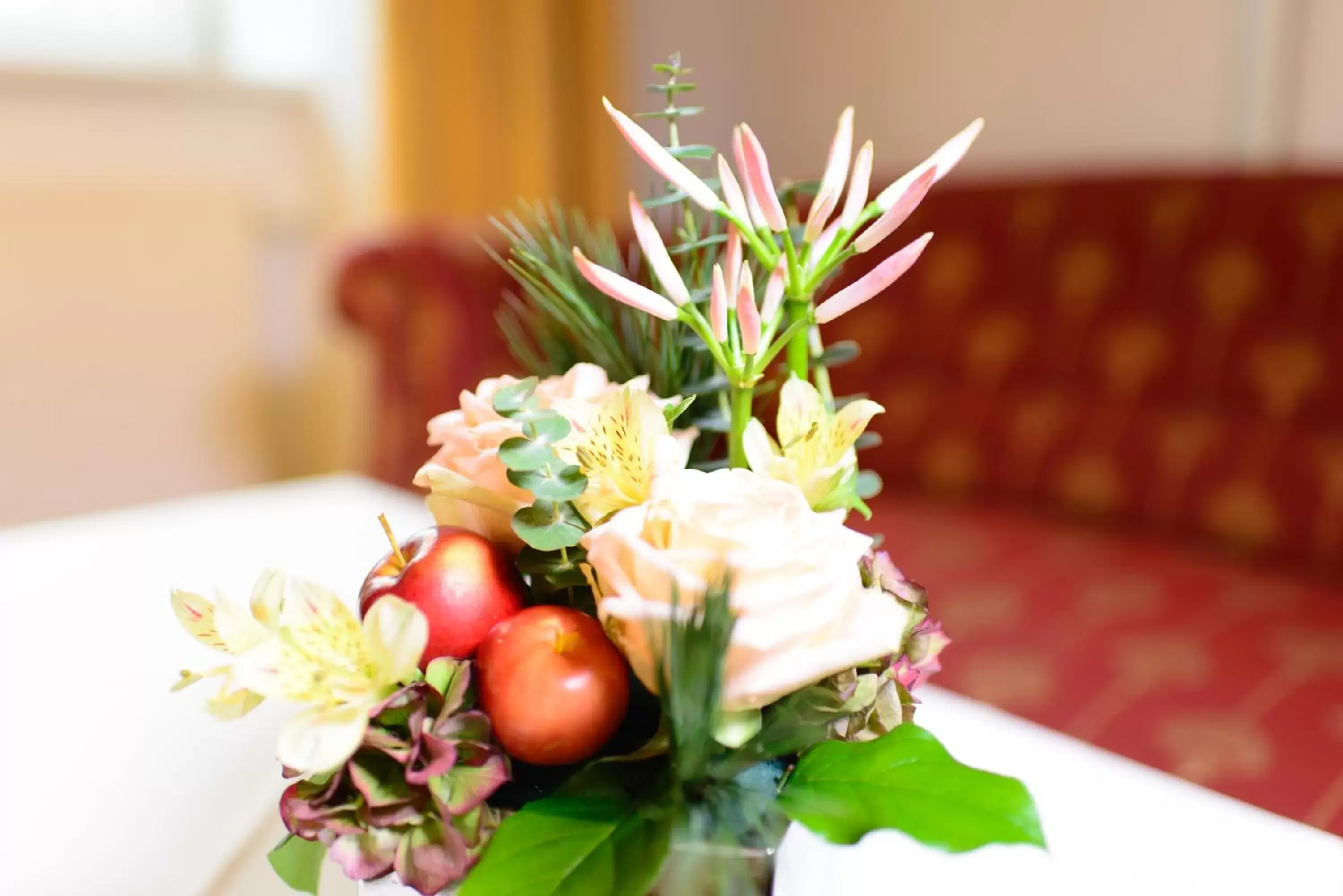 Decorative detail, Food in Hotel Deutsches Haus