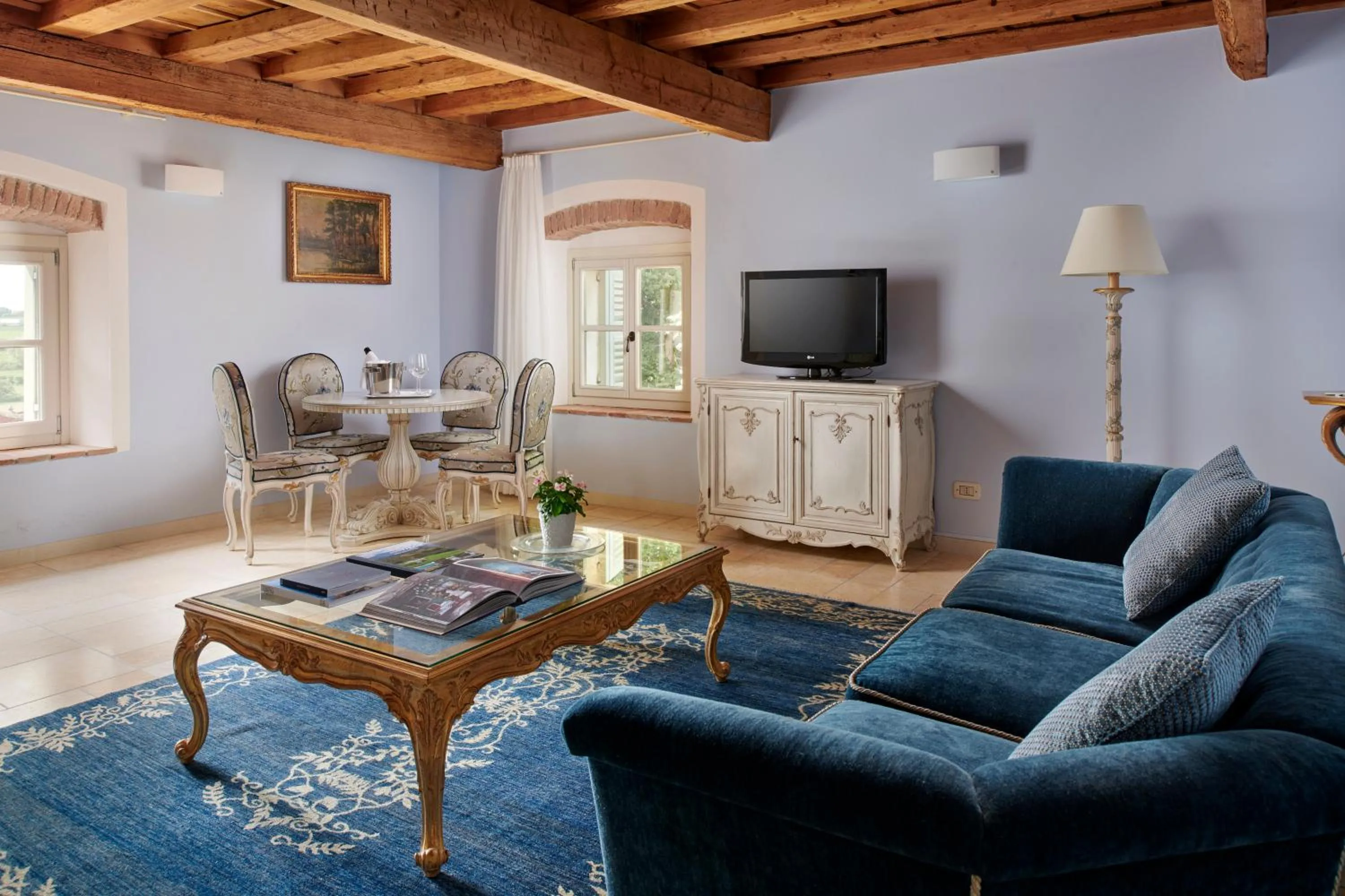 Living room in Villa Cordevigo