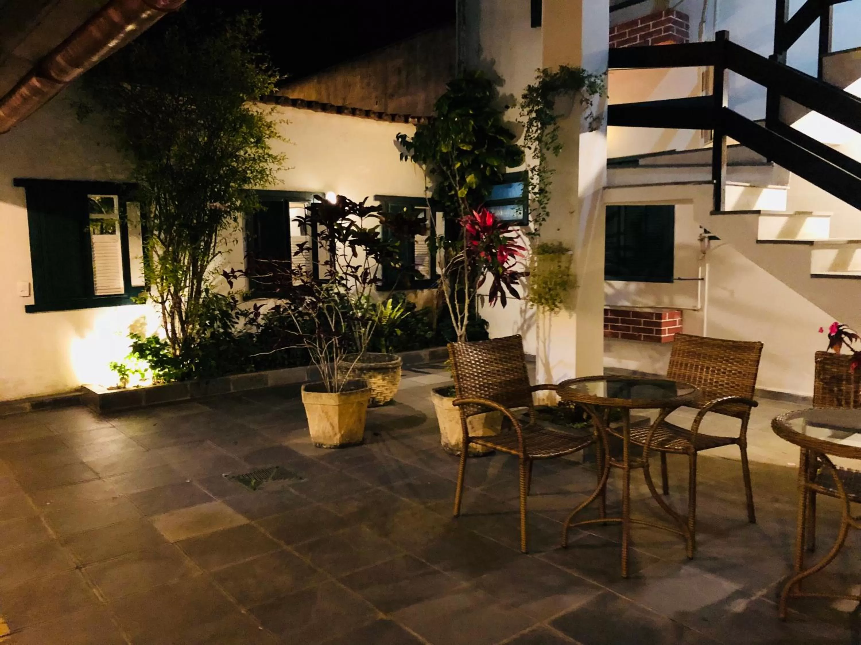 Garden in Pousada Canteiros