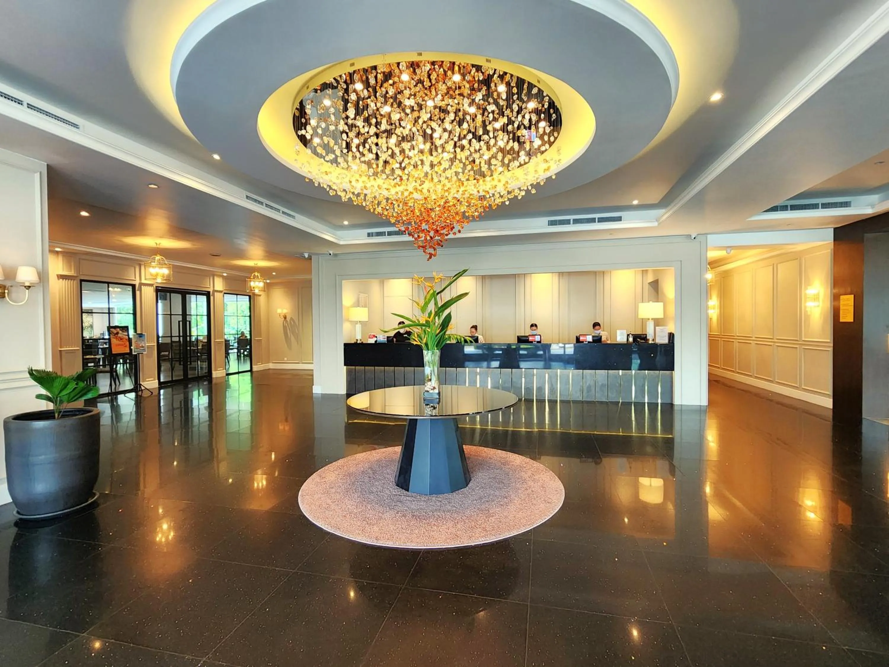 Lobby or reception in The Palace Hotel Kota Kinabalu