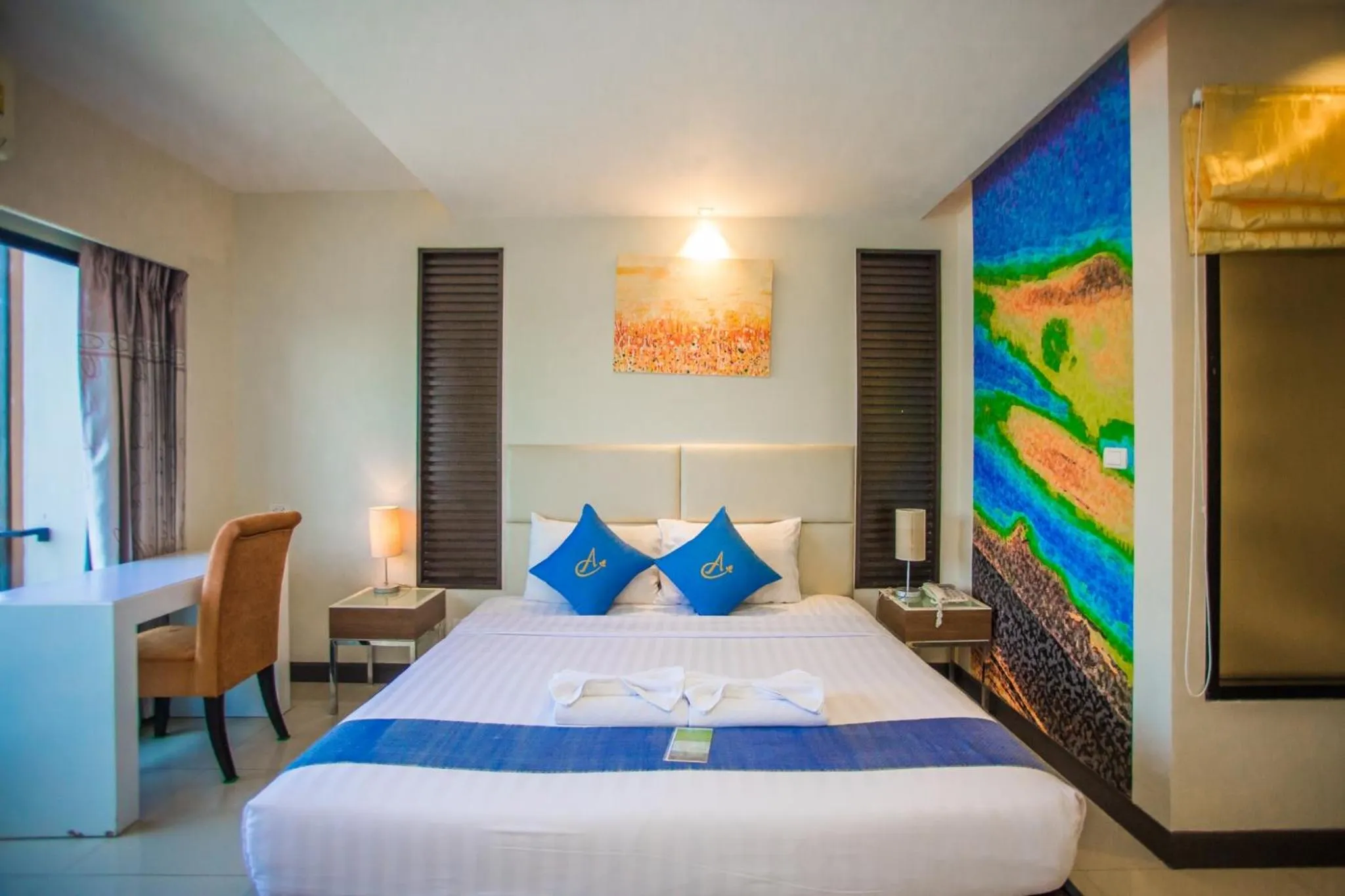 Bed in Ayara Grand Palace Hotel