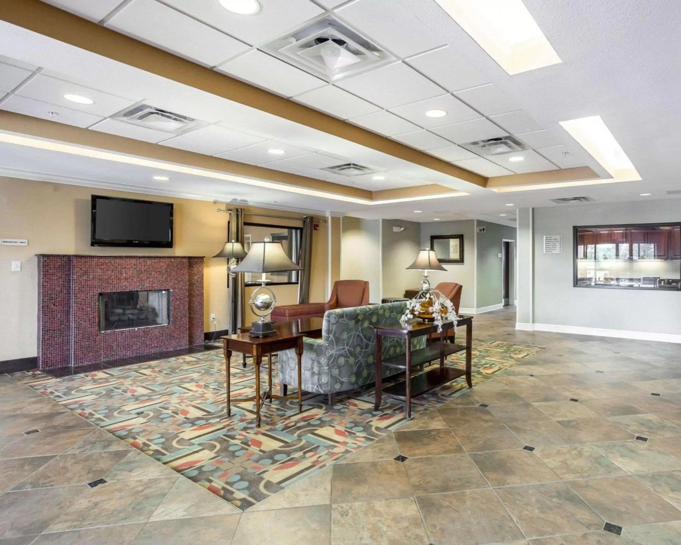 Lobby or reception in Quality Inn Donaldsonville - Gonzales