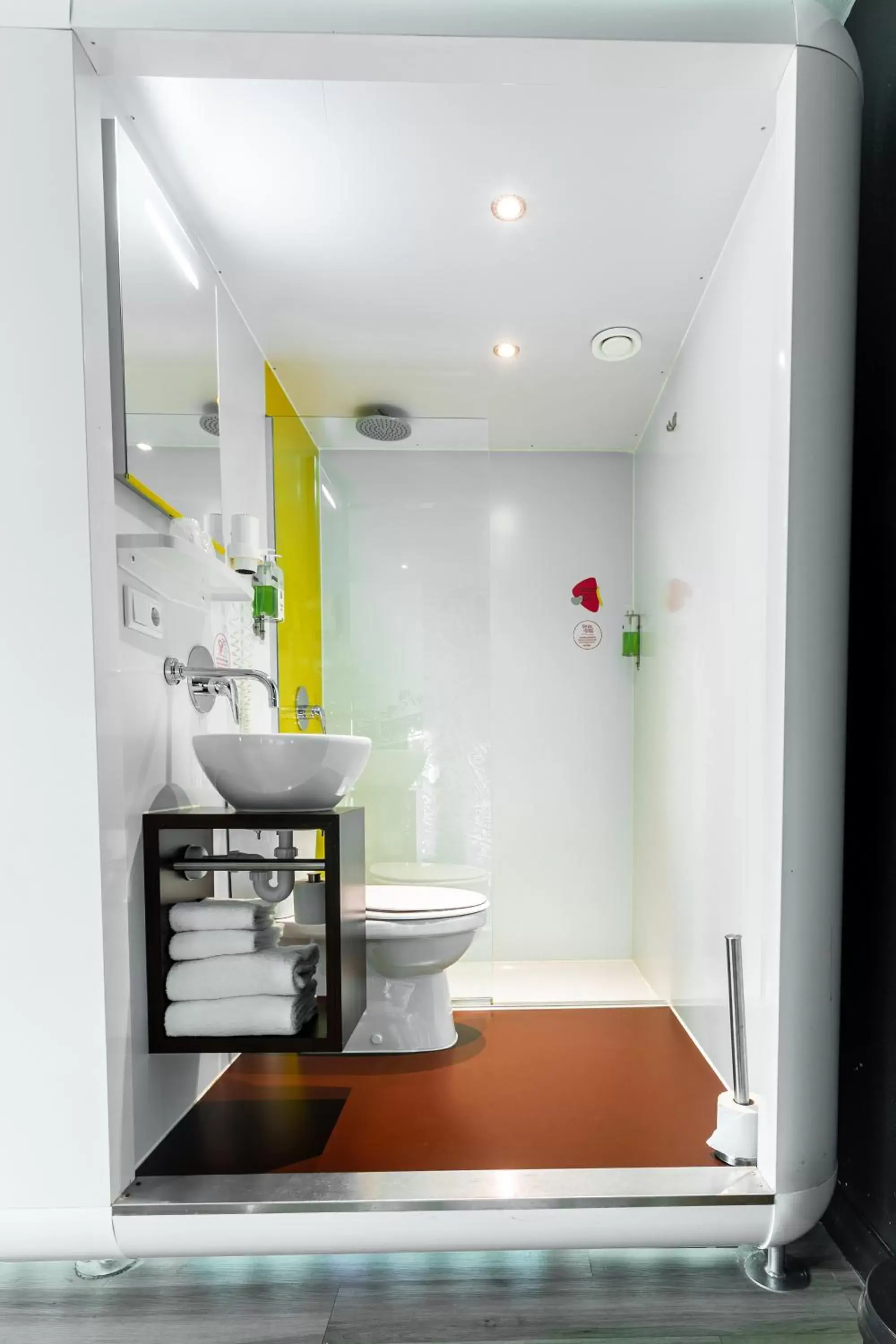 Bathroom in Qbic Amsterdam WTC