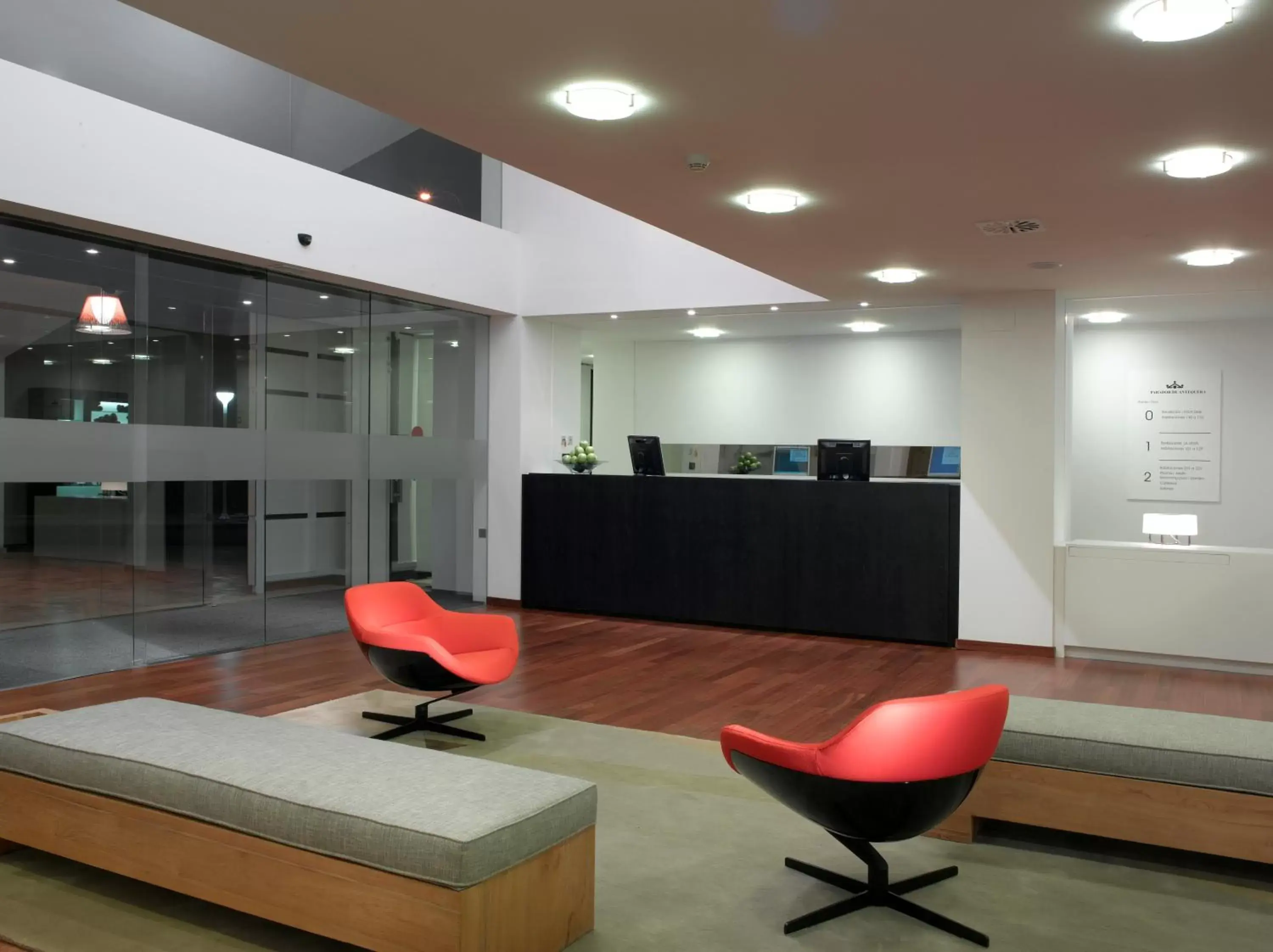 Lobby or reception in Parador de Antequera Lobby or reception in Parador de Antequera