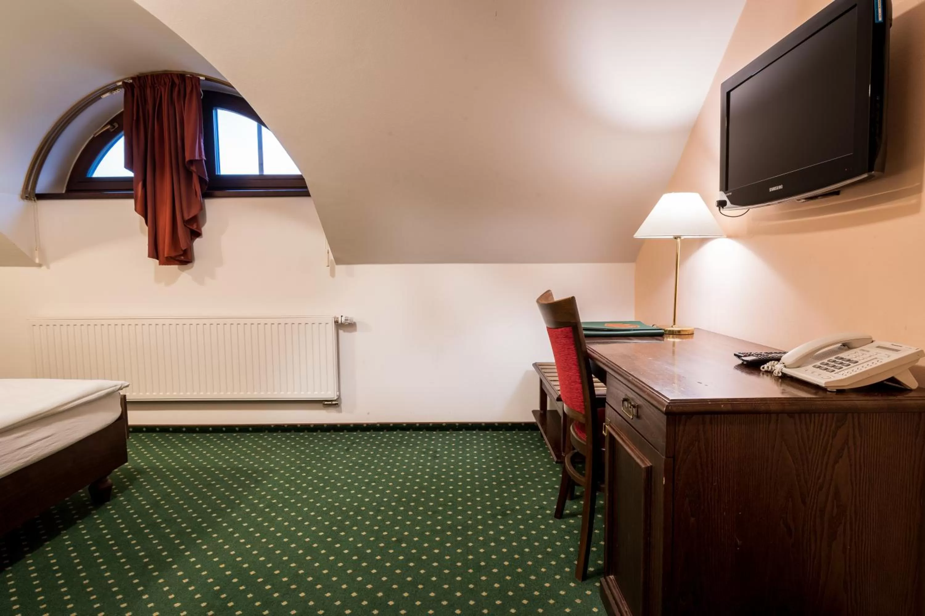 Bed in Hotel U Hejtmana Šarovce