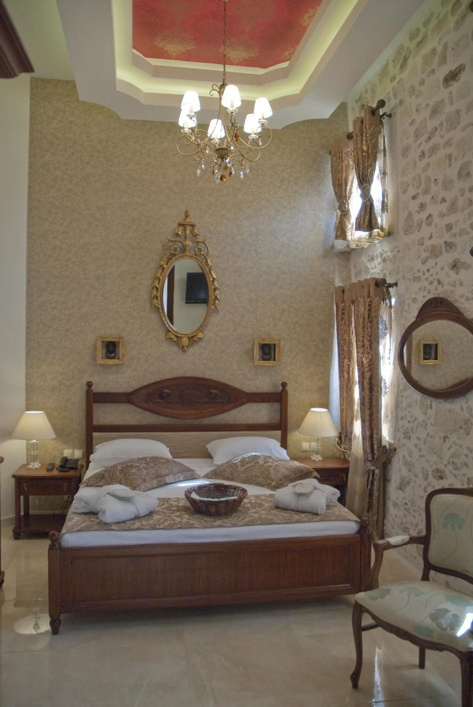 Bed in Antica Dimora Suites