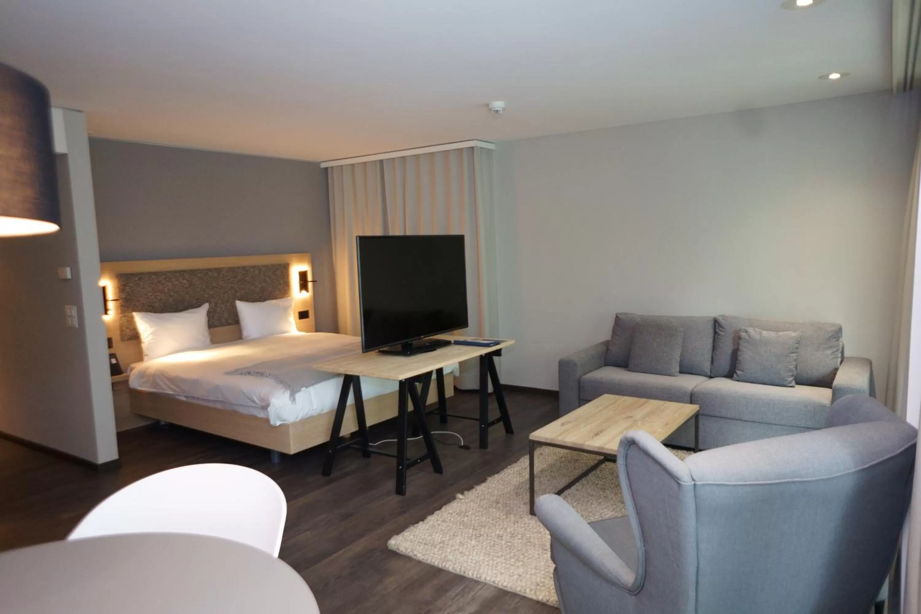 Photo of the whole room, Bed in Radisson Blu Hotel, St. Gallen