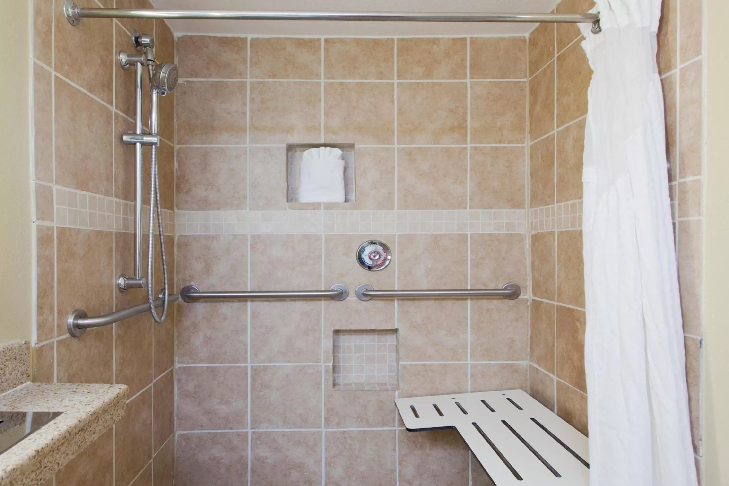 Bathroom in Holiday Inn Shreveport Downtown by IHG