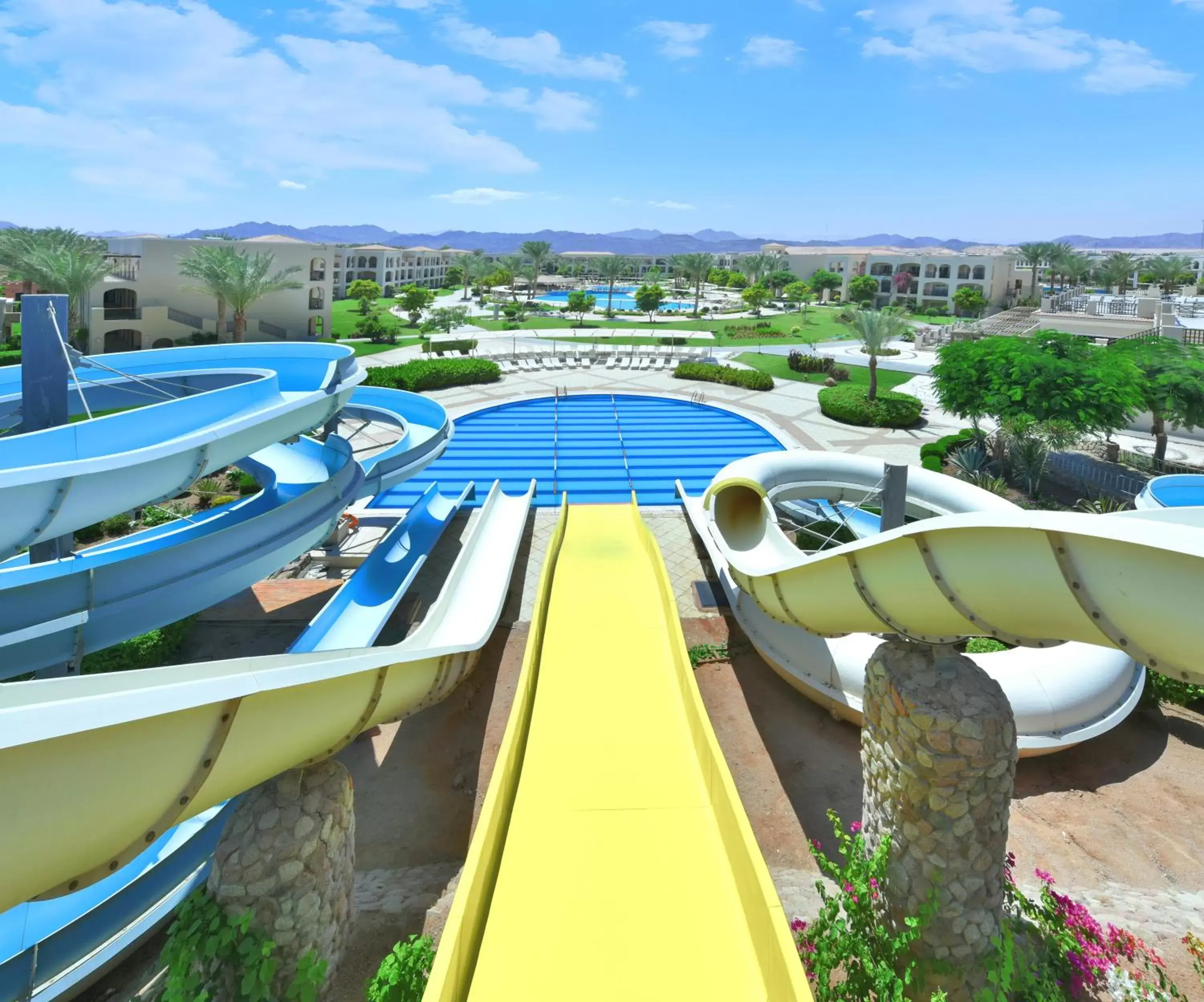 Aqua park, Water Park in Jaz Mirabel Resort