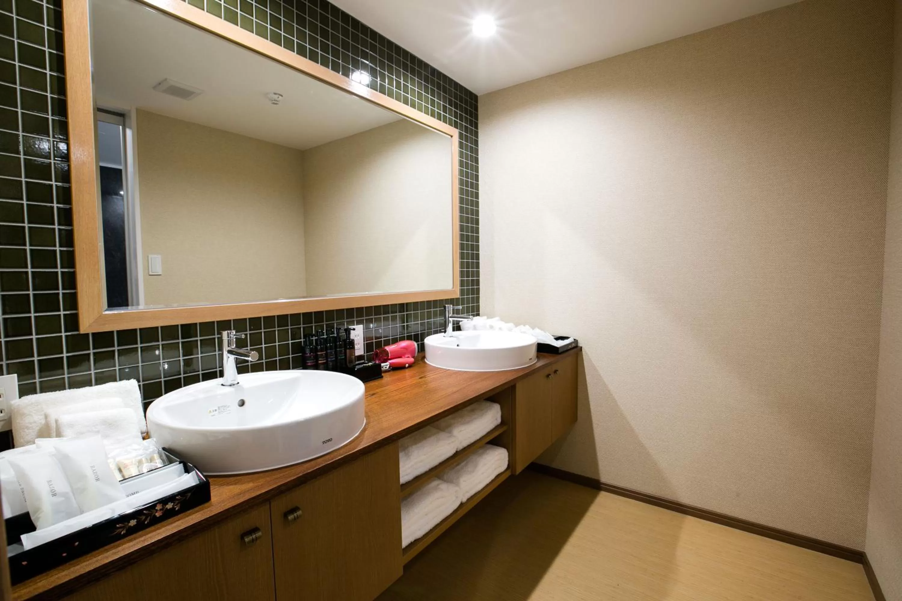 Bathroom in Kyoto Kamanza Hotel