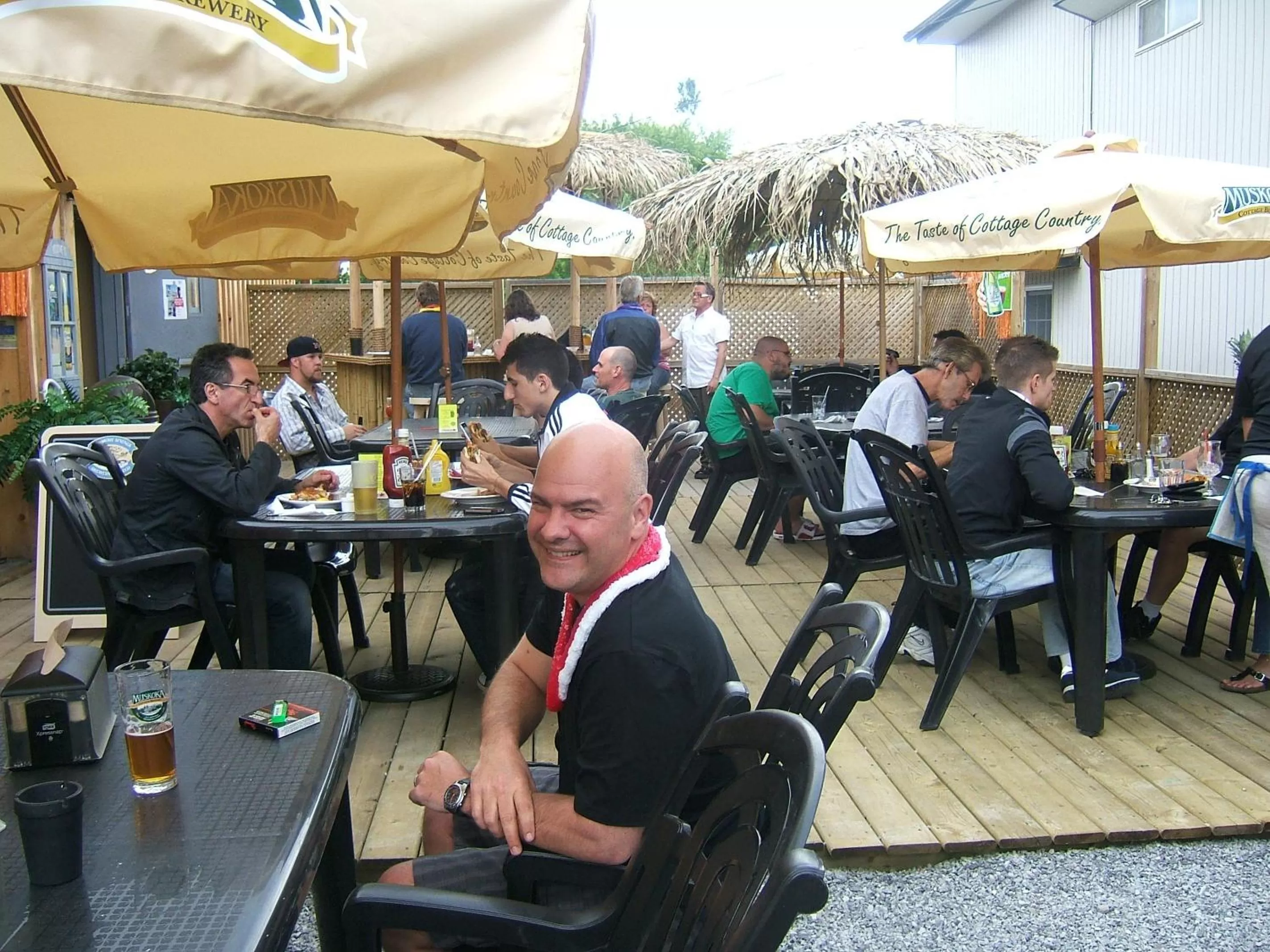 Patio in Dominion Hotel