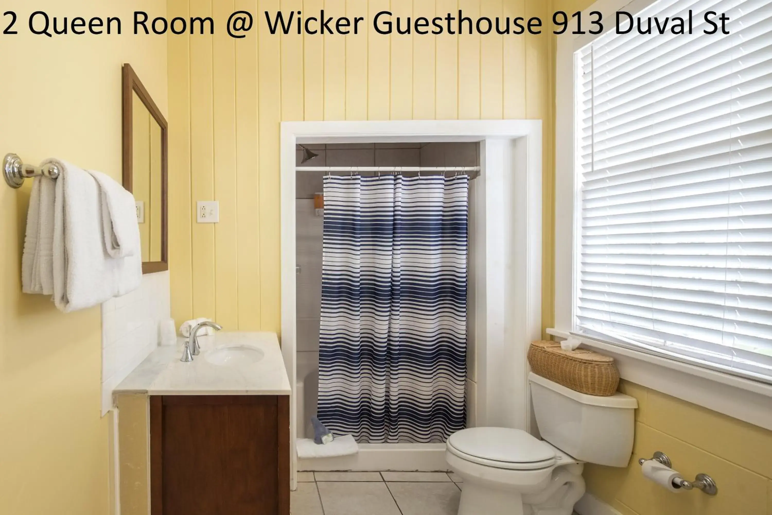 Bathroom in Wicker Guesthouse