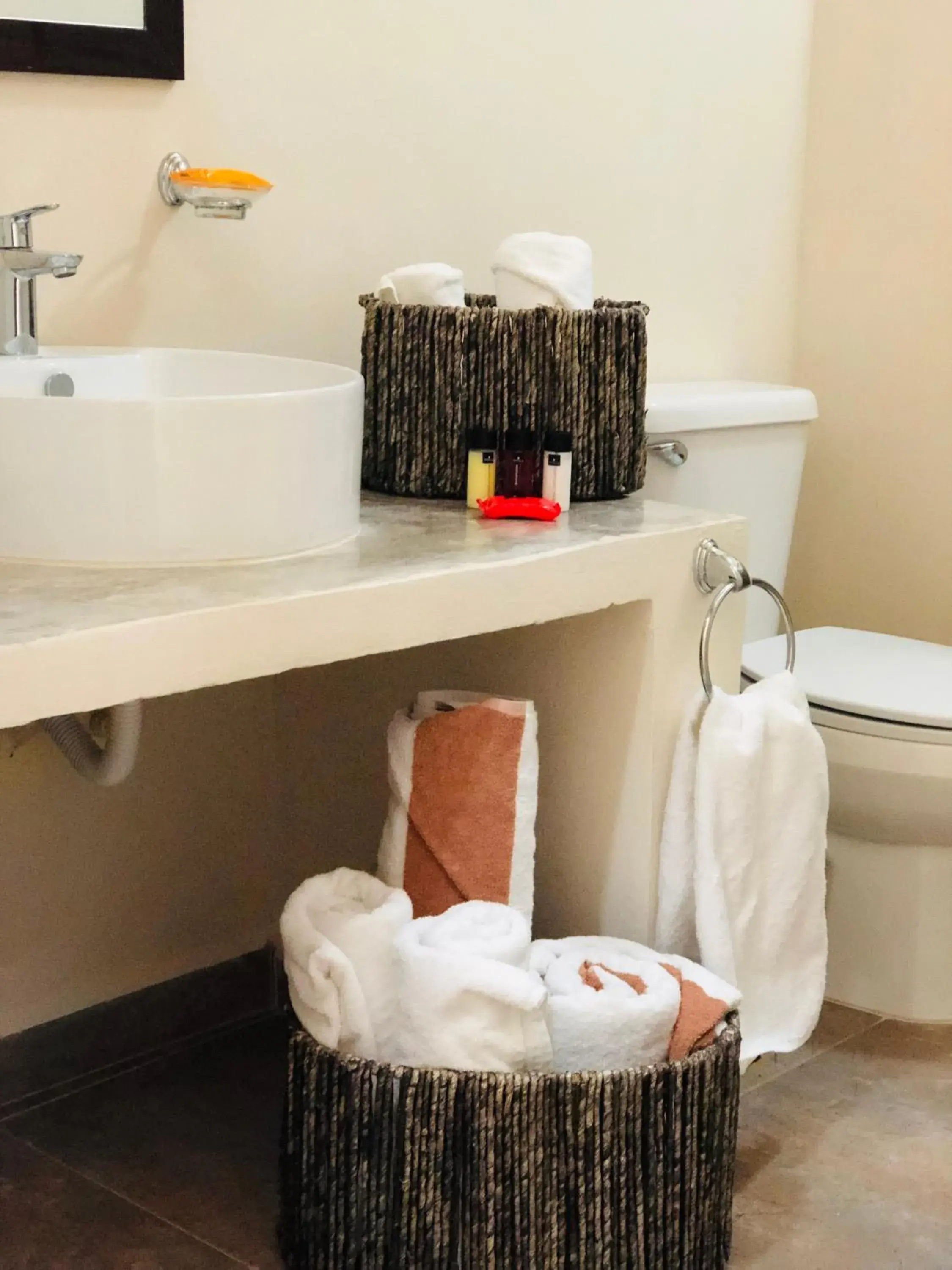 Bathroom in Tierra maya Hotel & Sanctuary