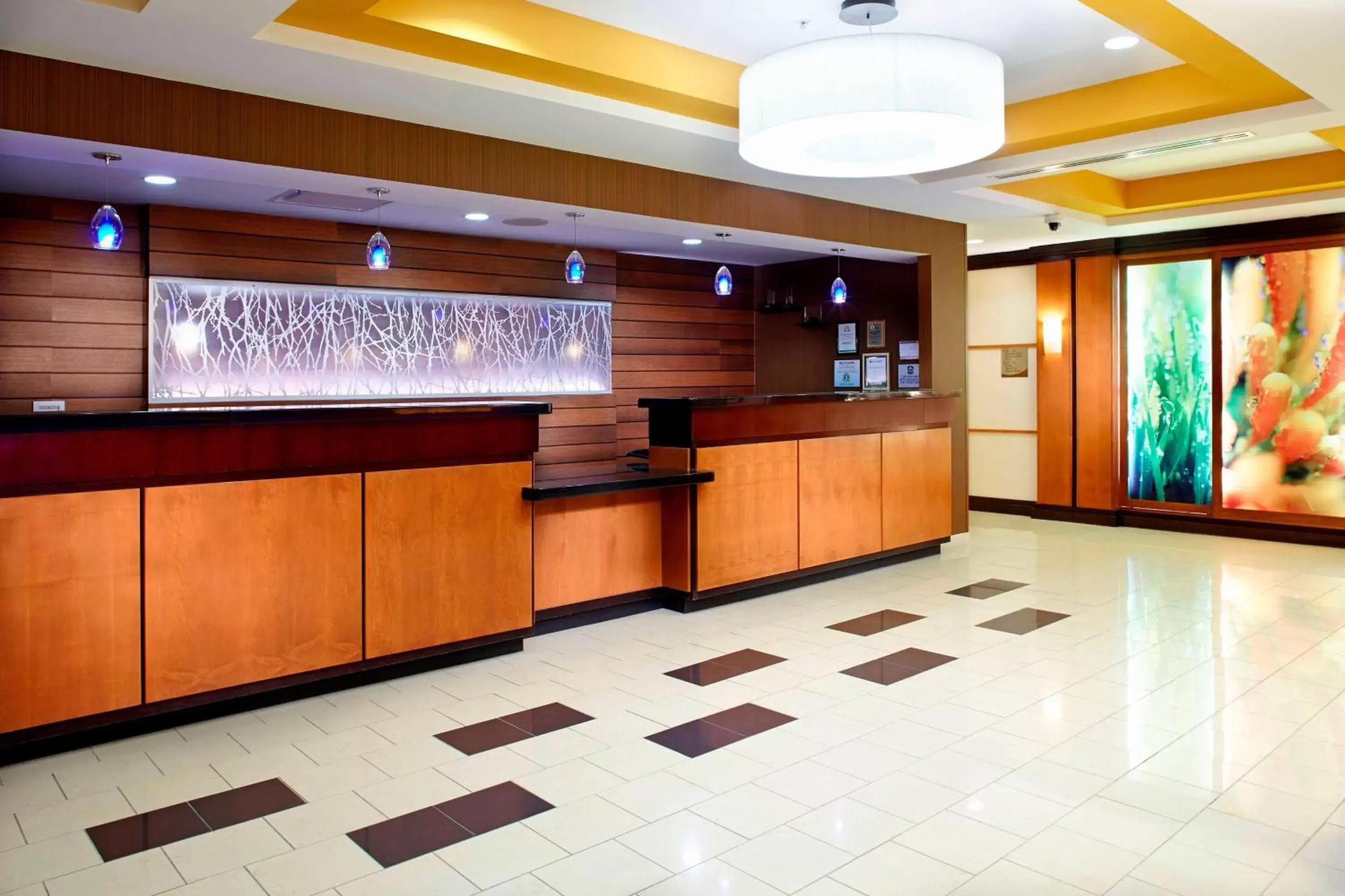 Lobby or reception, Lobby/Reception in Fairfield Inn & Suites Pittsburgh Neville Island