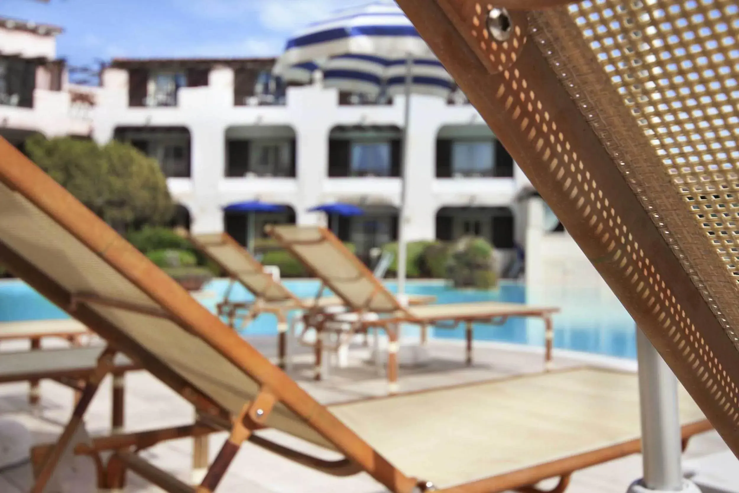 Solarium, Swimming Pool in Colonna Park Hotel