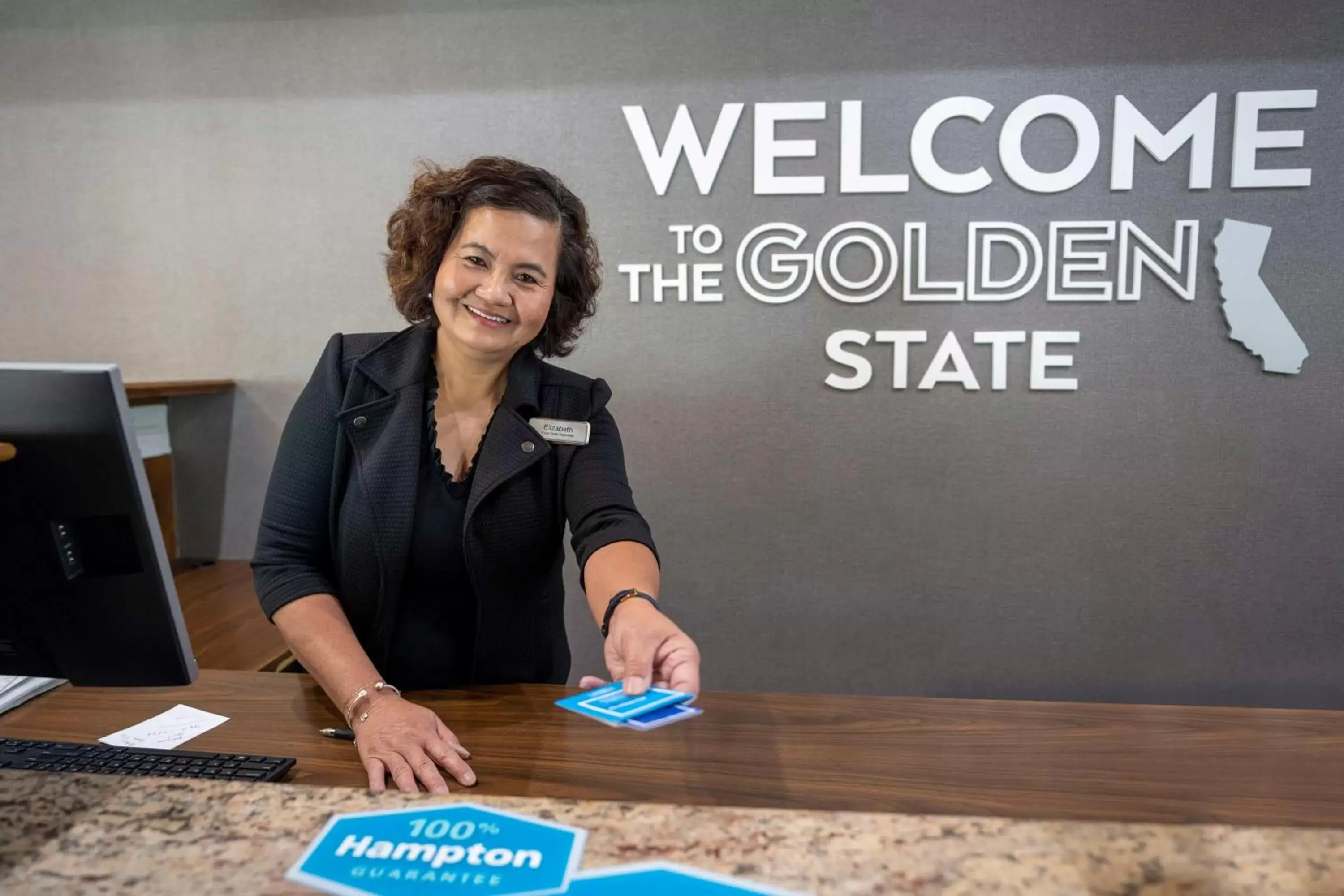 Lobby or reception in Hampton Inn Ukiah