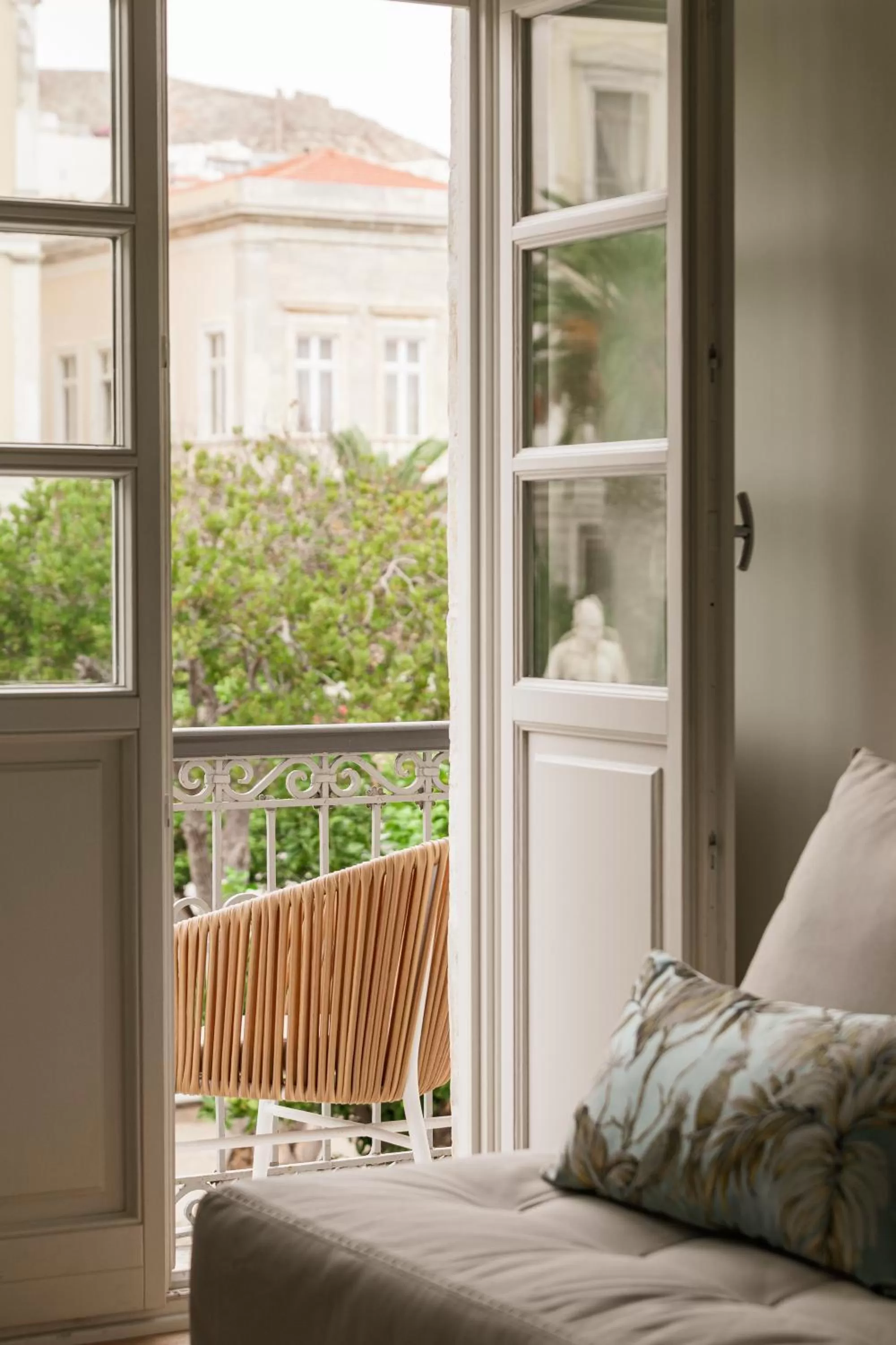 View (from property/room), Bed in SYROS SOUL LUXURY SUITES