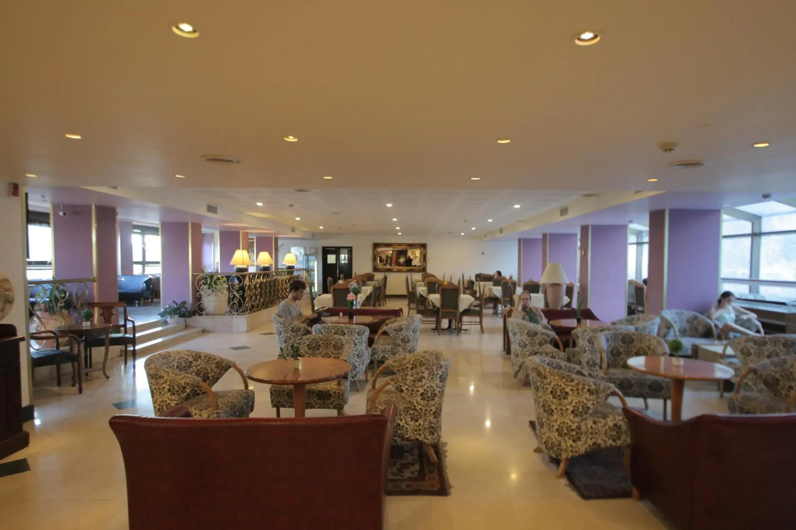 Lobby or reception, Restaurant/Places to Eat in Jerusalem Gold Hotel