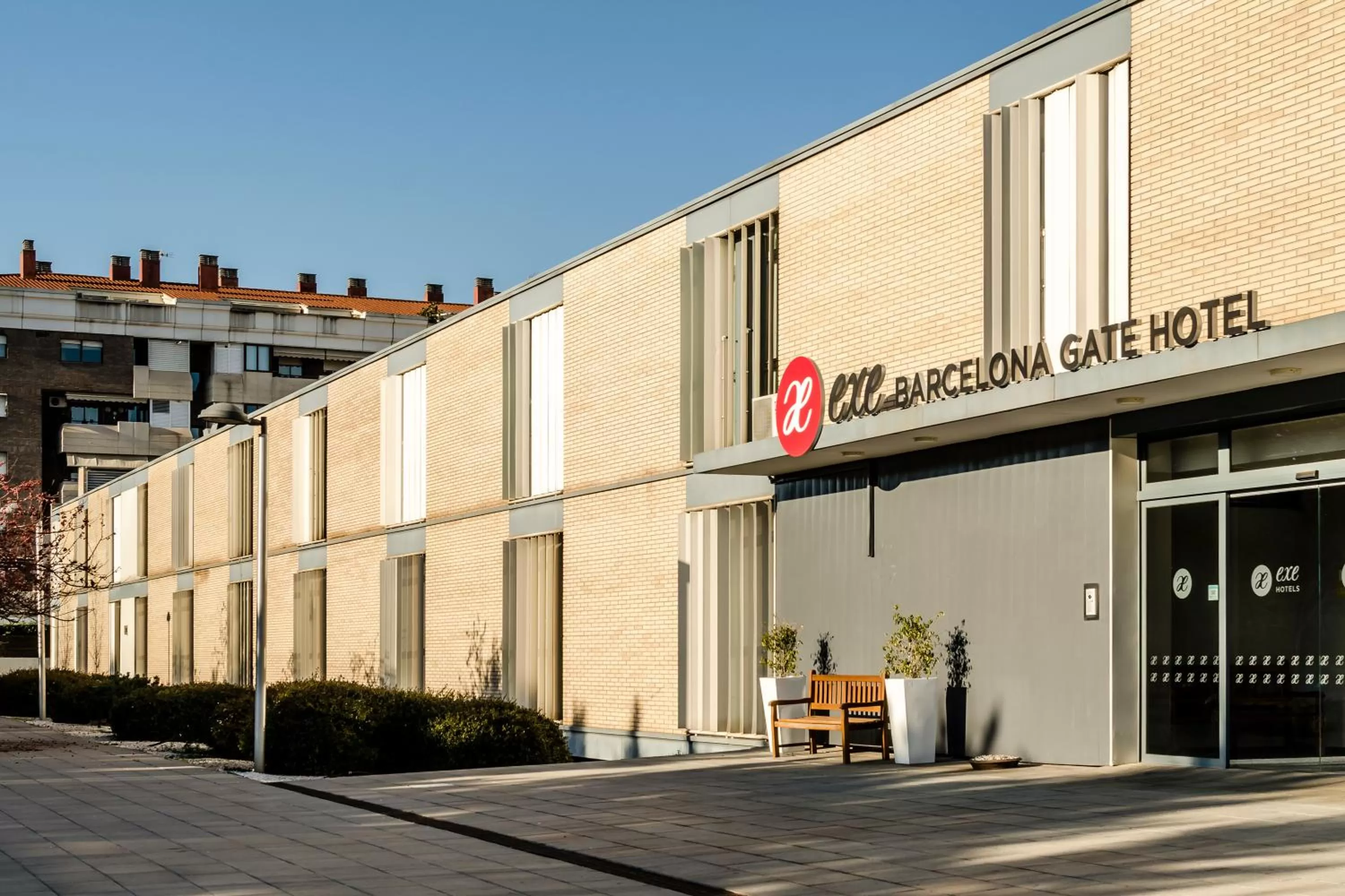 Facade/entrance in Hotel Exe Barcelona Gate