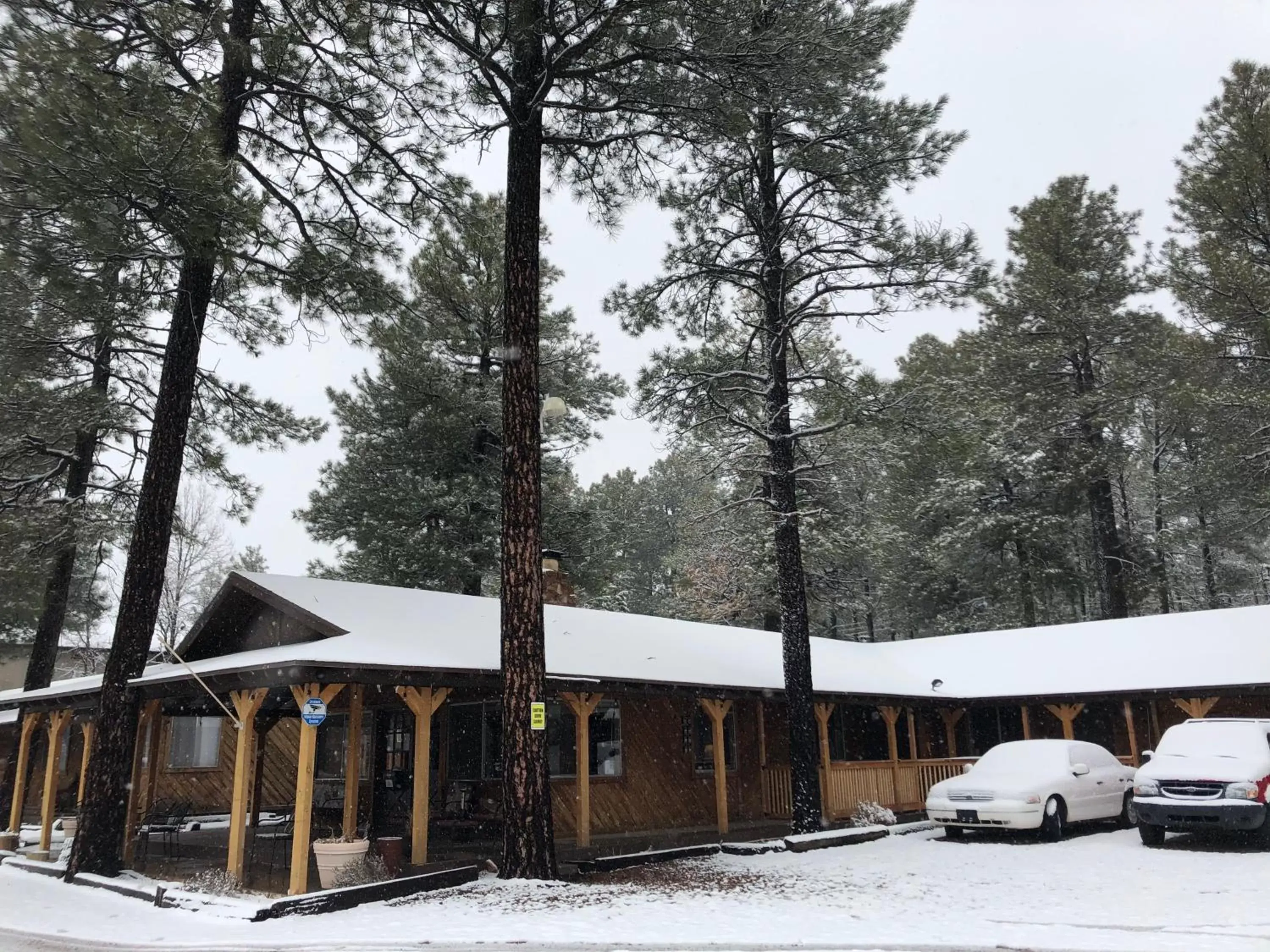 Winter in TimberLodge Inn