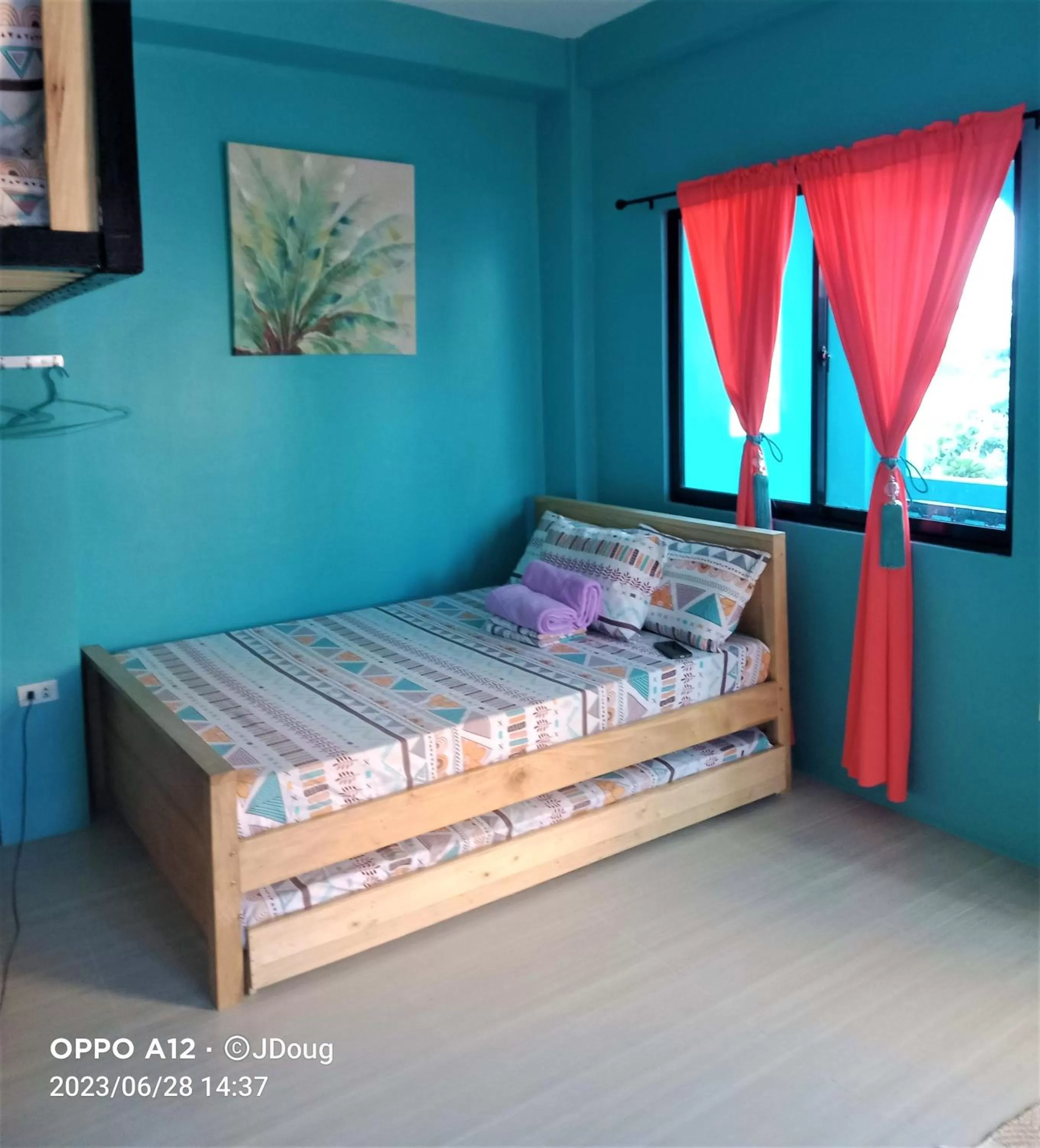 Bed in SmallFry's Beach Resort