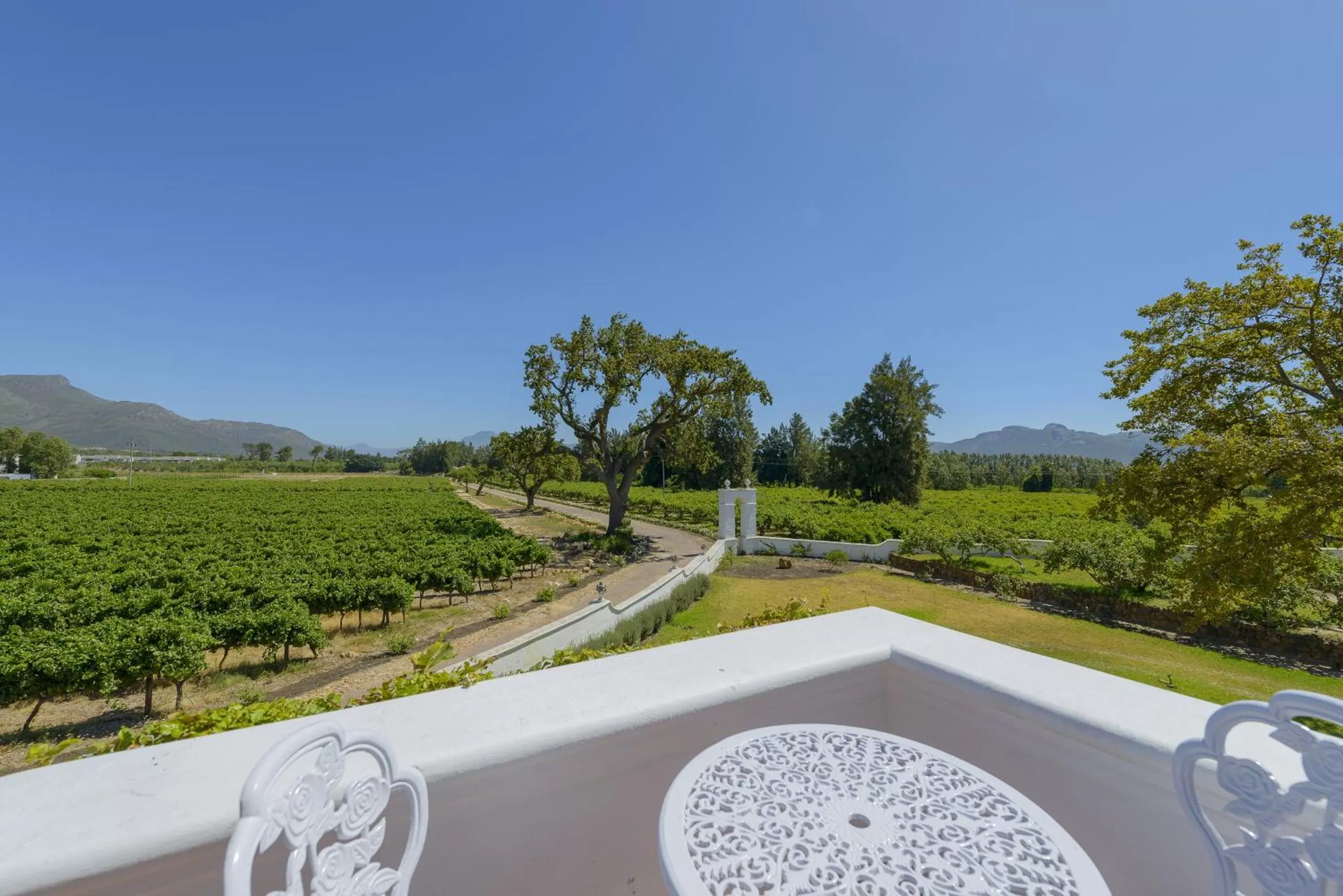 Garden view in Adara Palmiet Valley Luxurious Boutique Farm Hotel