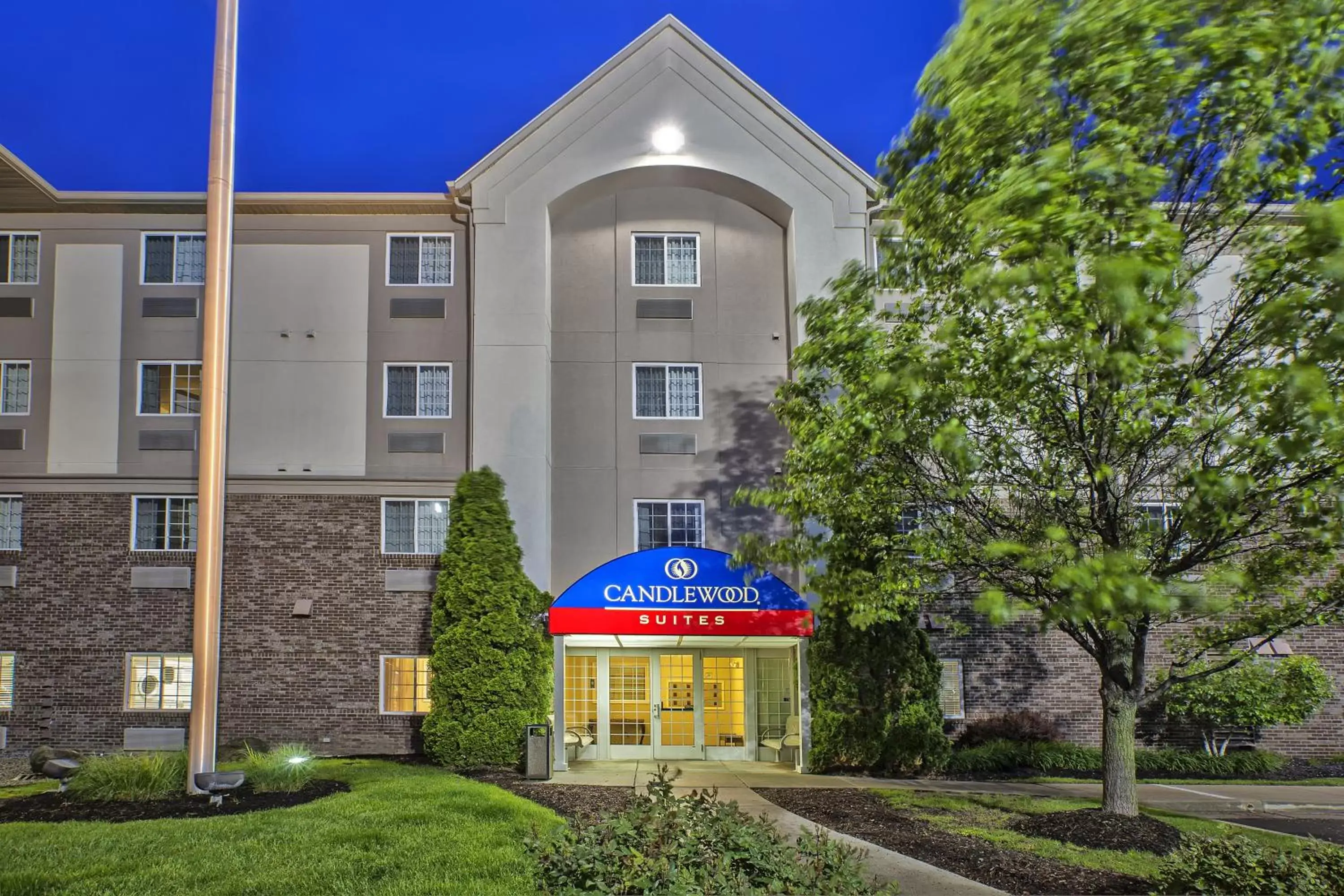 Property Building in Candlewood Suites Indianapolis Northeast, an IHG Hotel