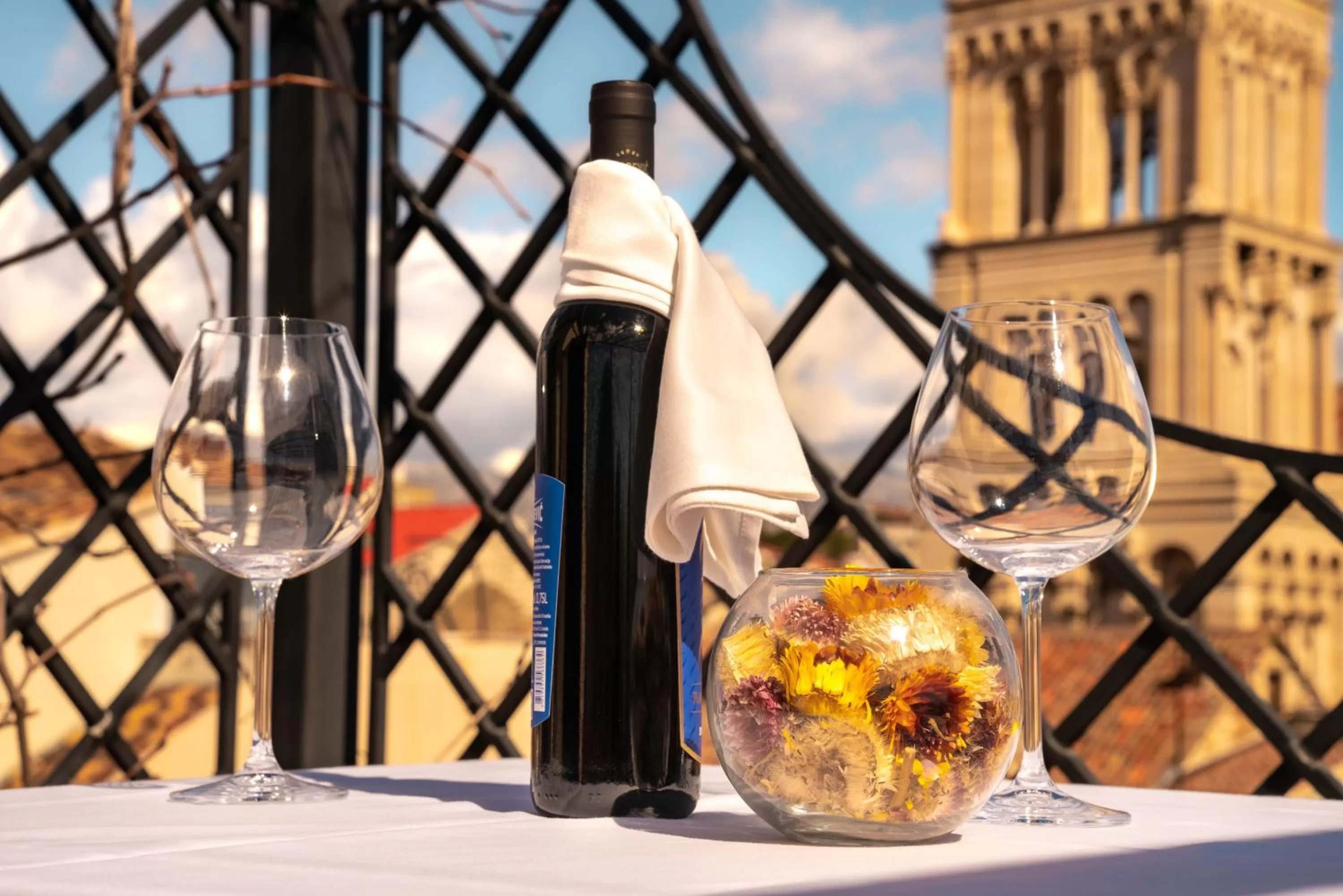Balcony/Terrace in Slavija Culture Heritage Hotel