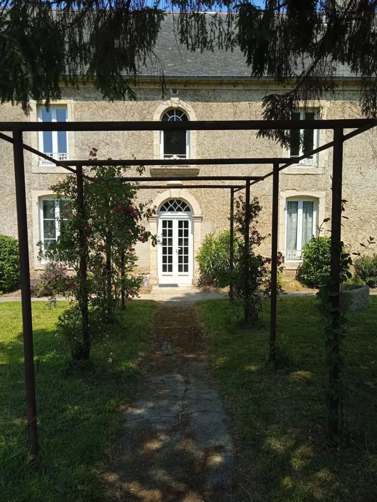 Garden, Property Building in Aux Léopards Normands