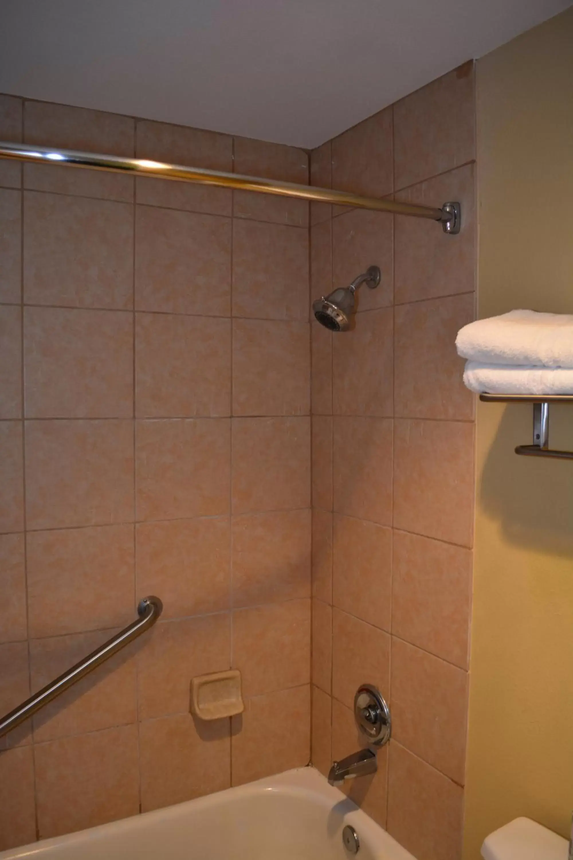 Shower, Bathroom in Super 8 by Wyndham Universal City