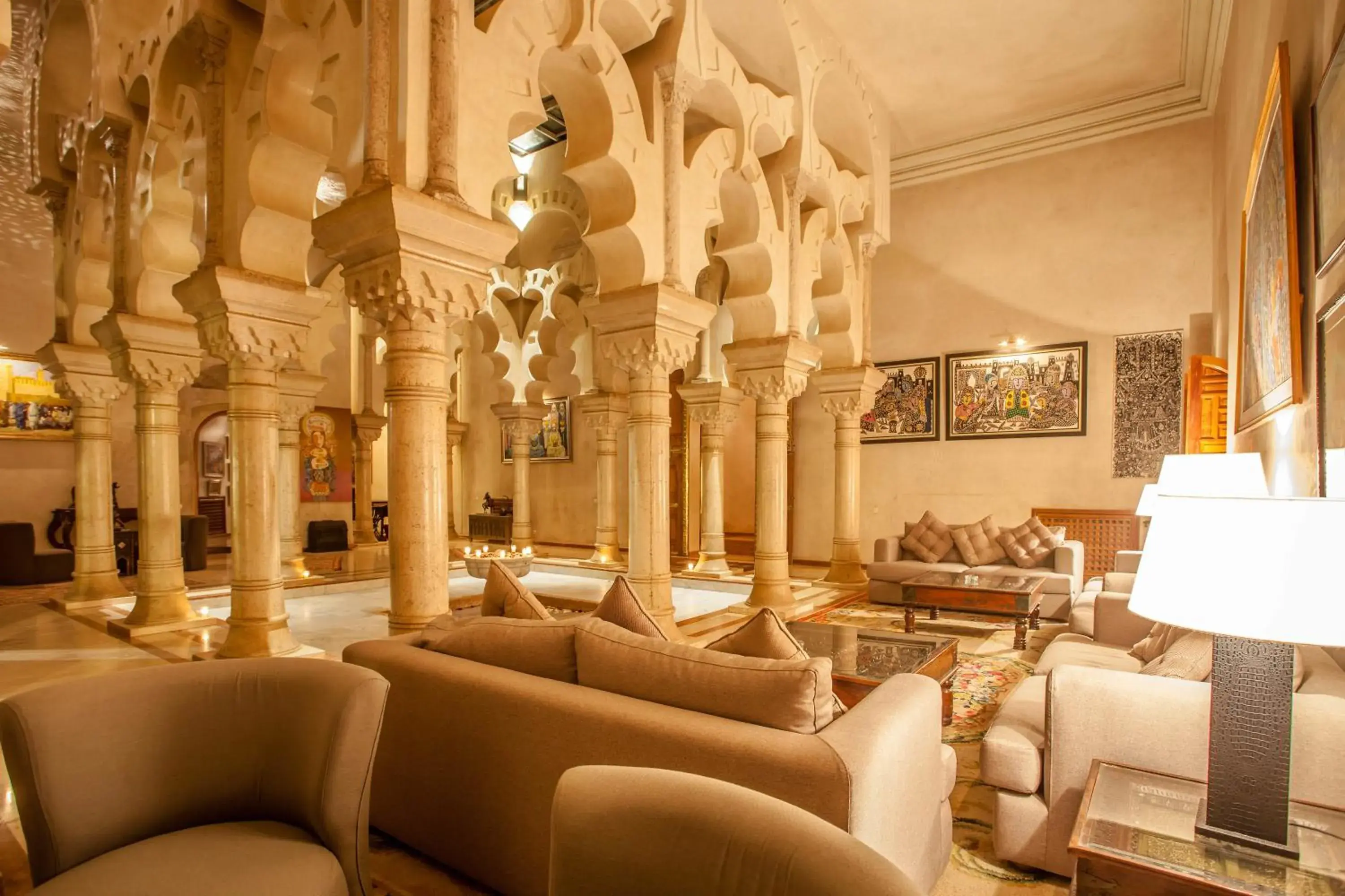 Lobby or reception in Palais Mehdi