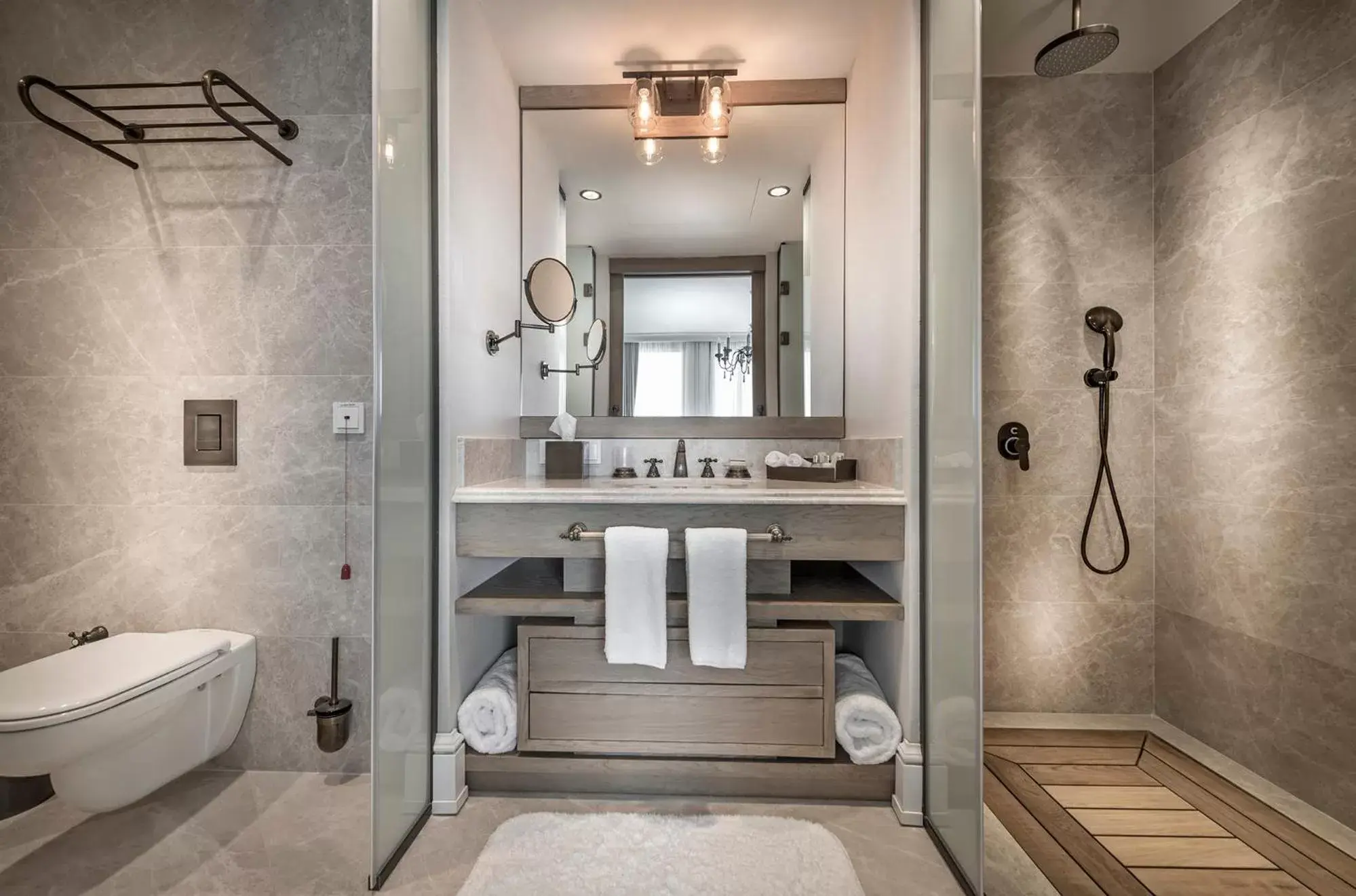 Shower, Bathroom in Allium Bodrum Resort & Spa