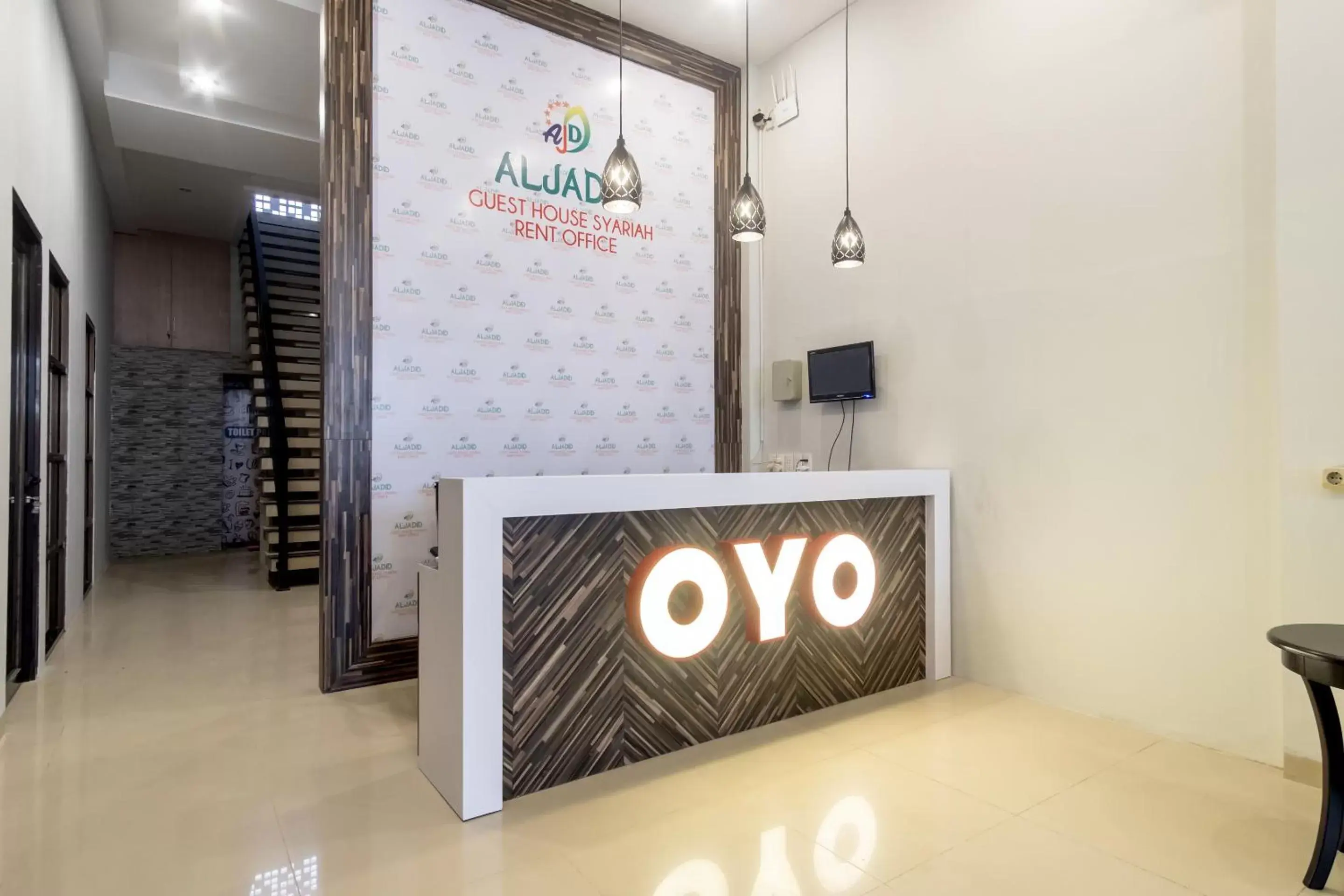 Lobby or reception, Lobby/Reception in SUPER OYO 456 Aljadid Guest House Syariah