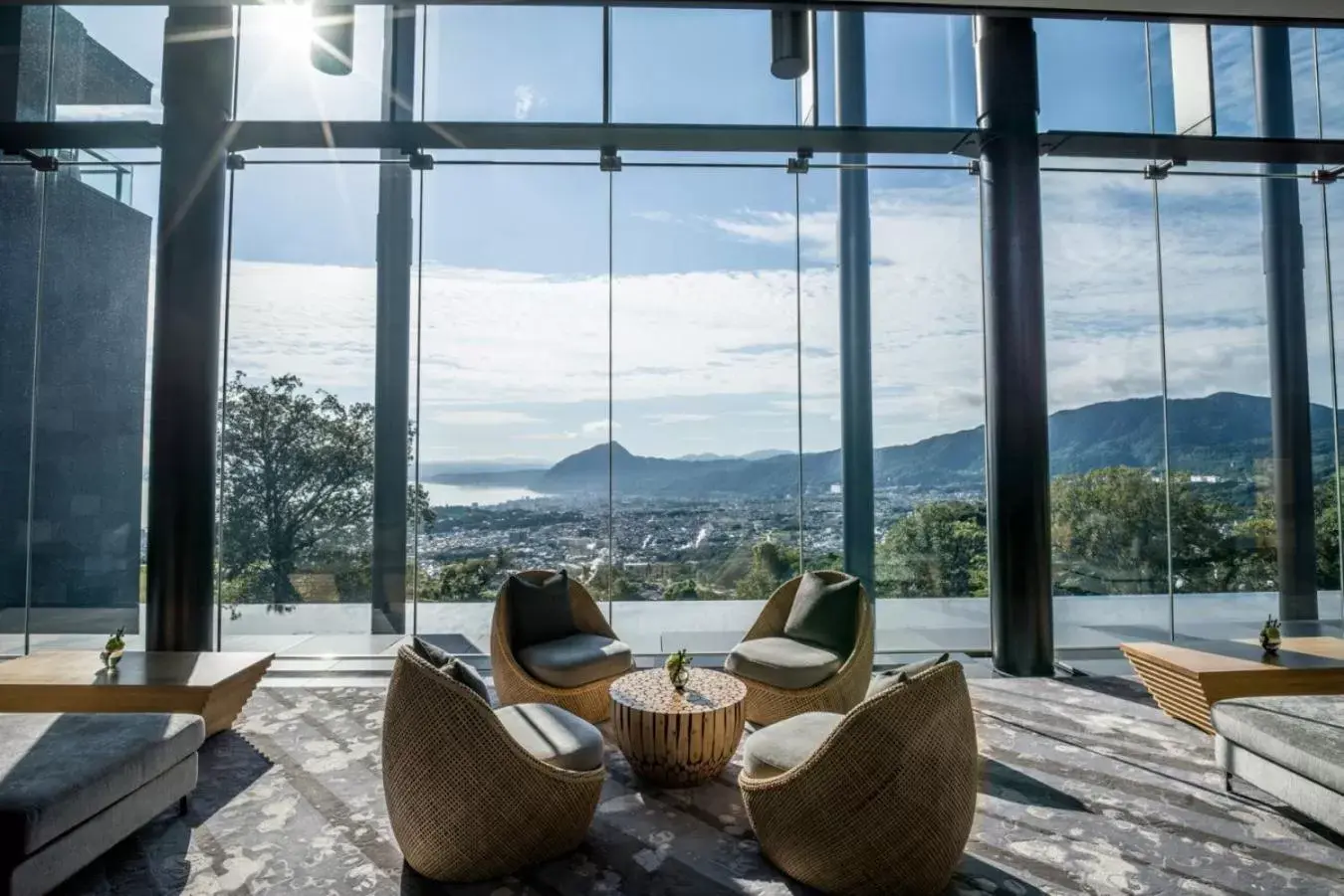 Lobby or reception in ANA InterContinental Beppu Resort & Spa by IHG Lobby or reception in ANA InterContinental Beppu Resort & Spa by IHG