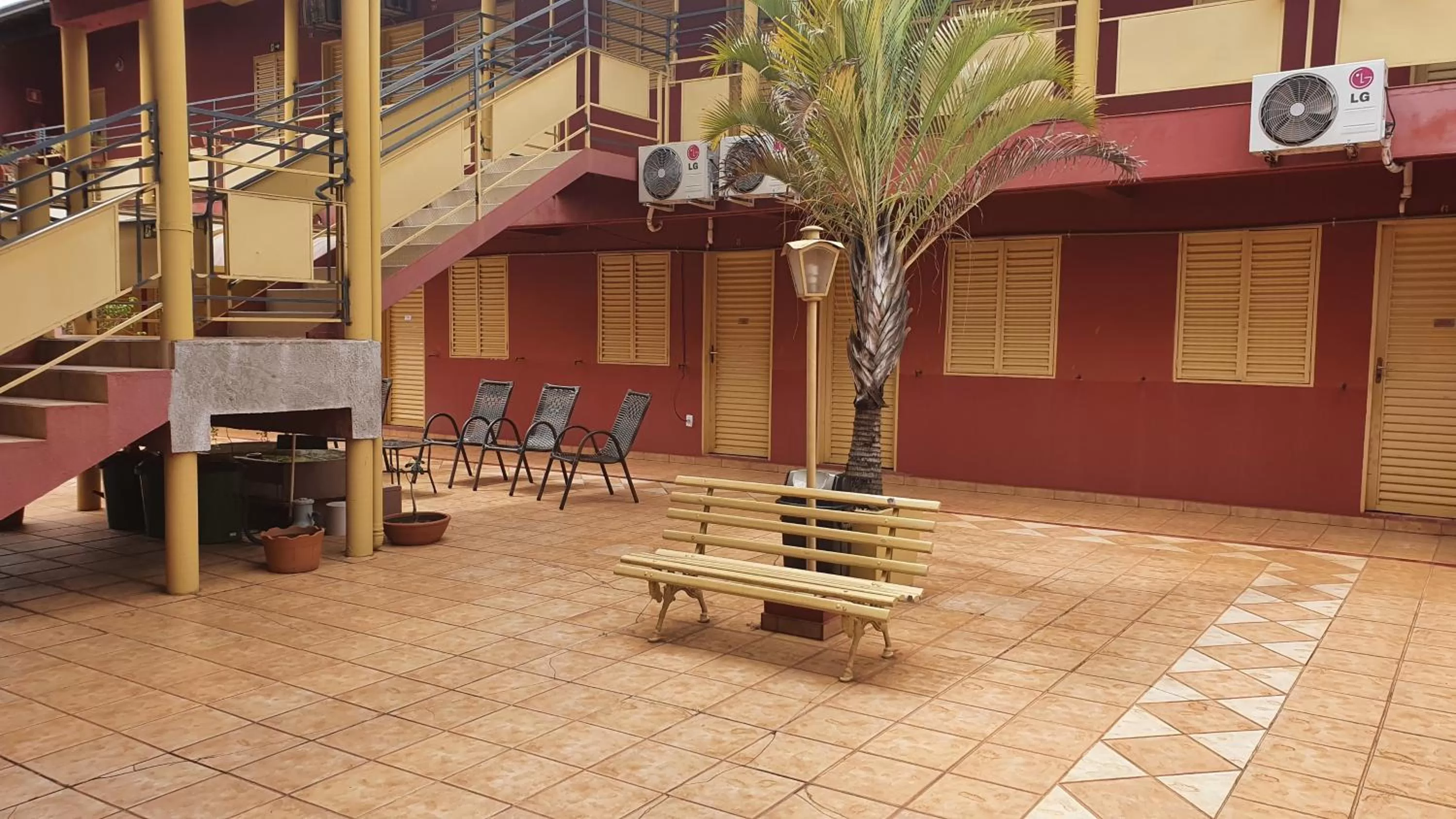 Facade/entrance in Hotel Sta Mônica Marília